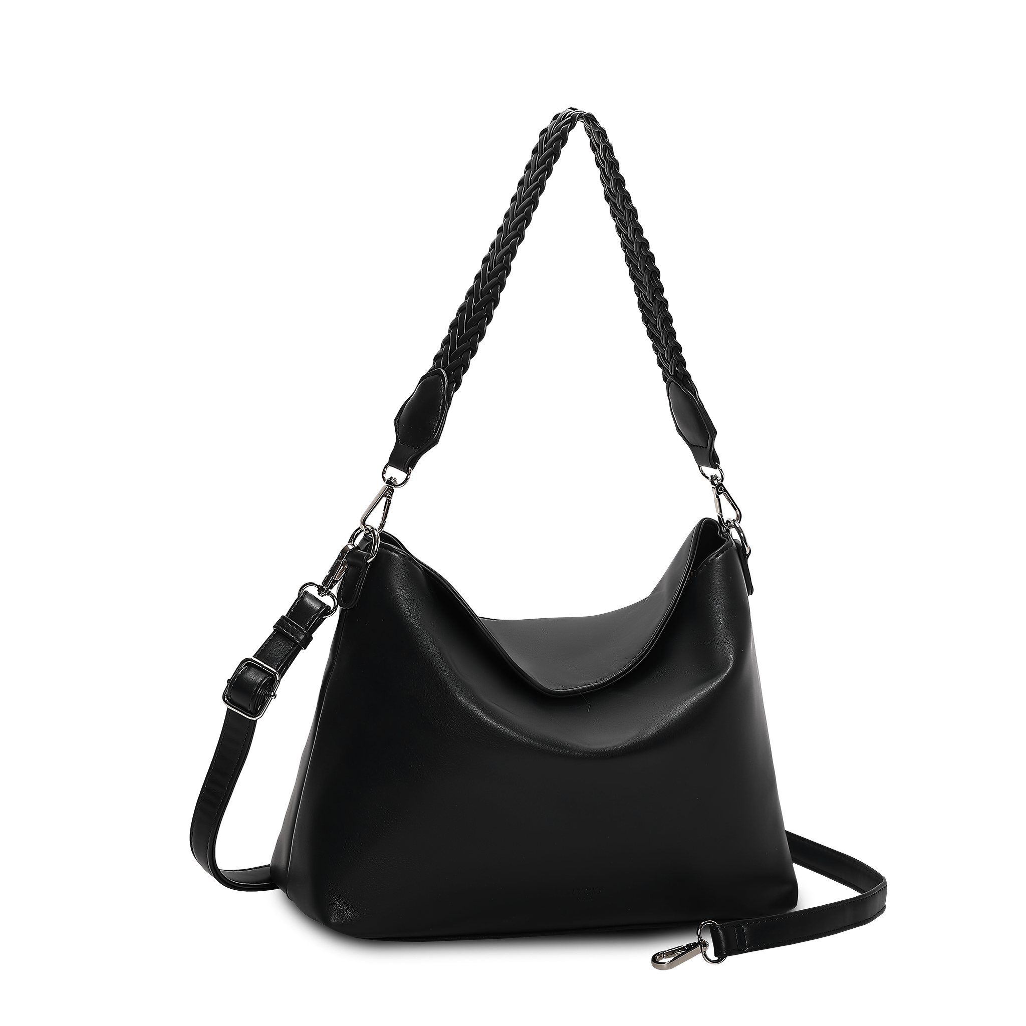 Skulderveske | Langreim følger | Sort | 8053822  Fevik