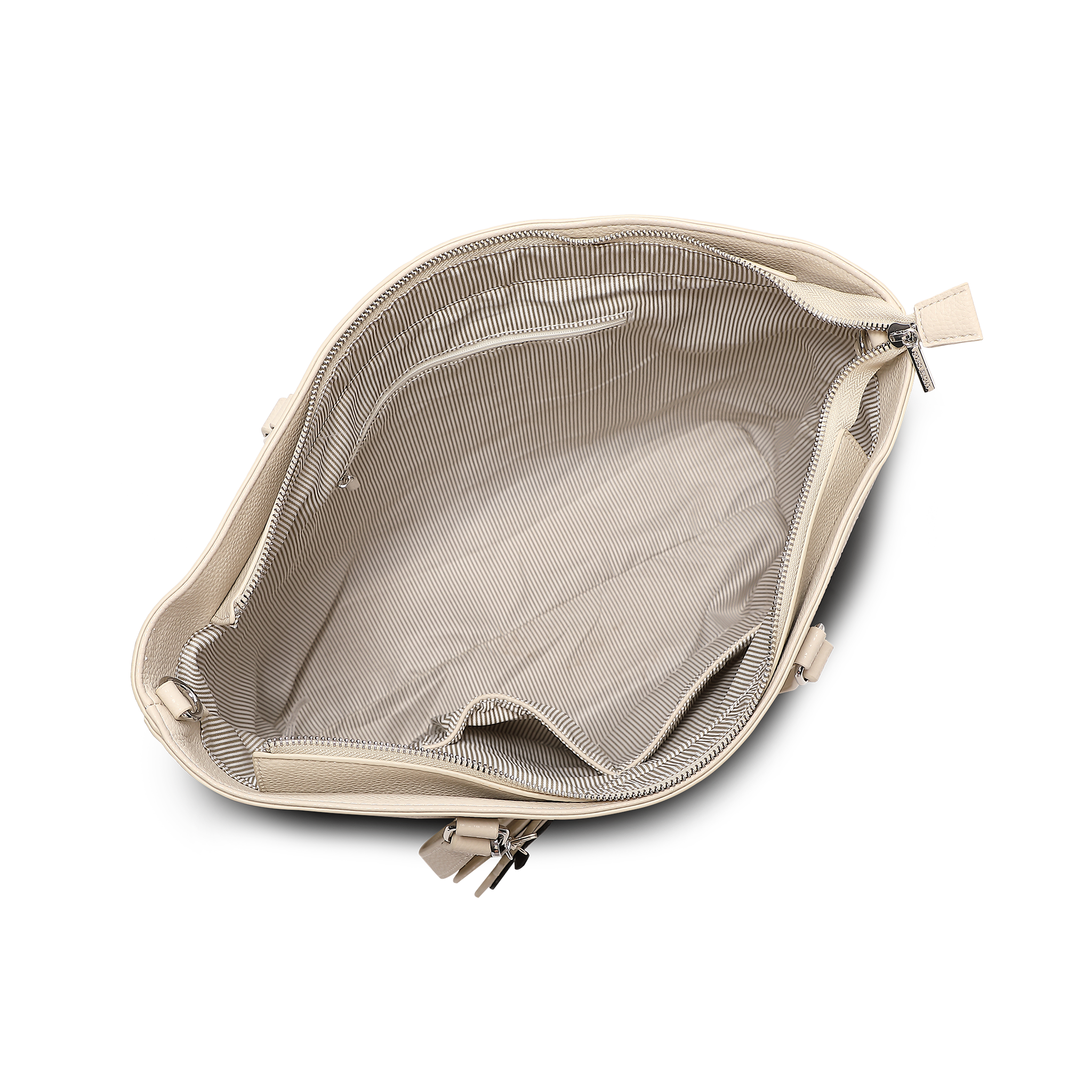 Tote-Veske | Langreim | Romslig | Beige | 8061109 Arendal