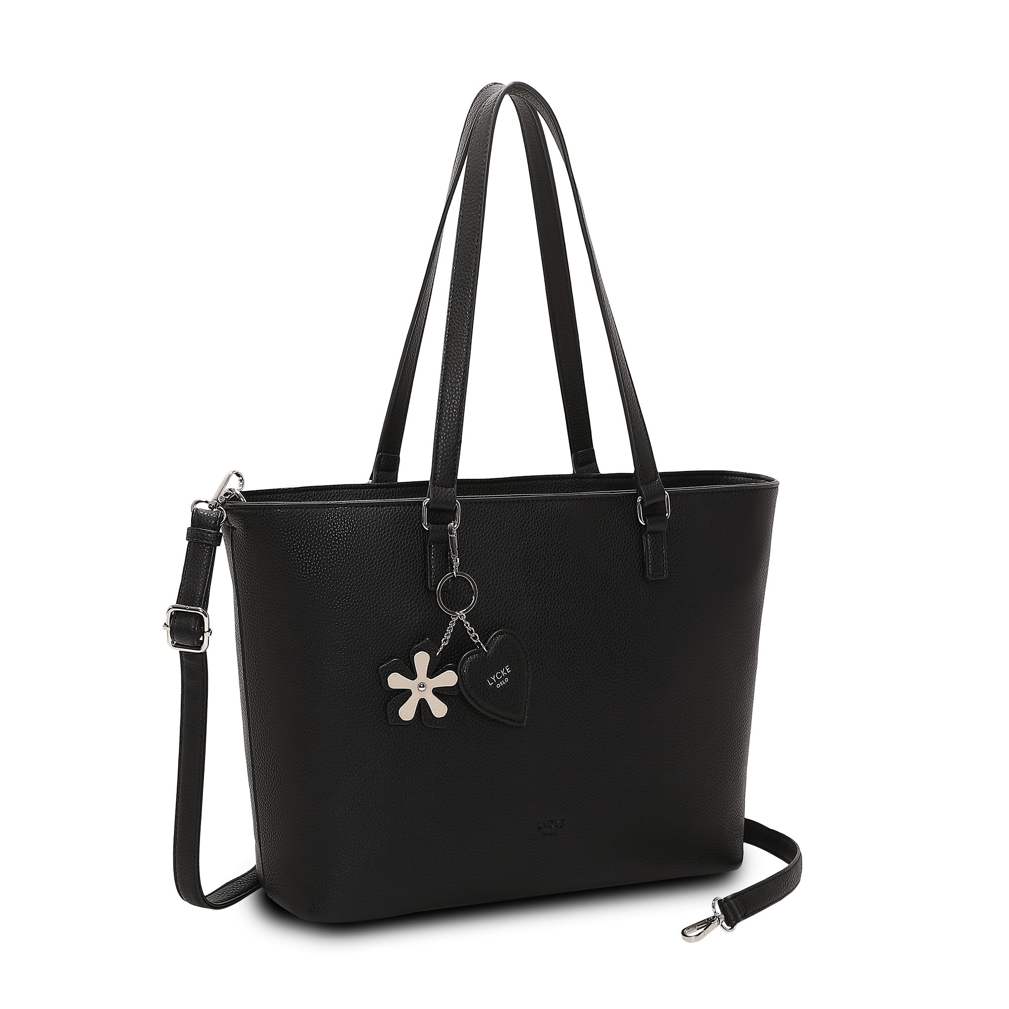 Tote-Veske | Langreim | Romslig | Sort | 8061109 Arendal