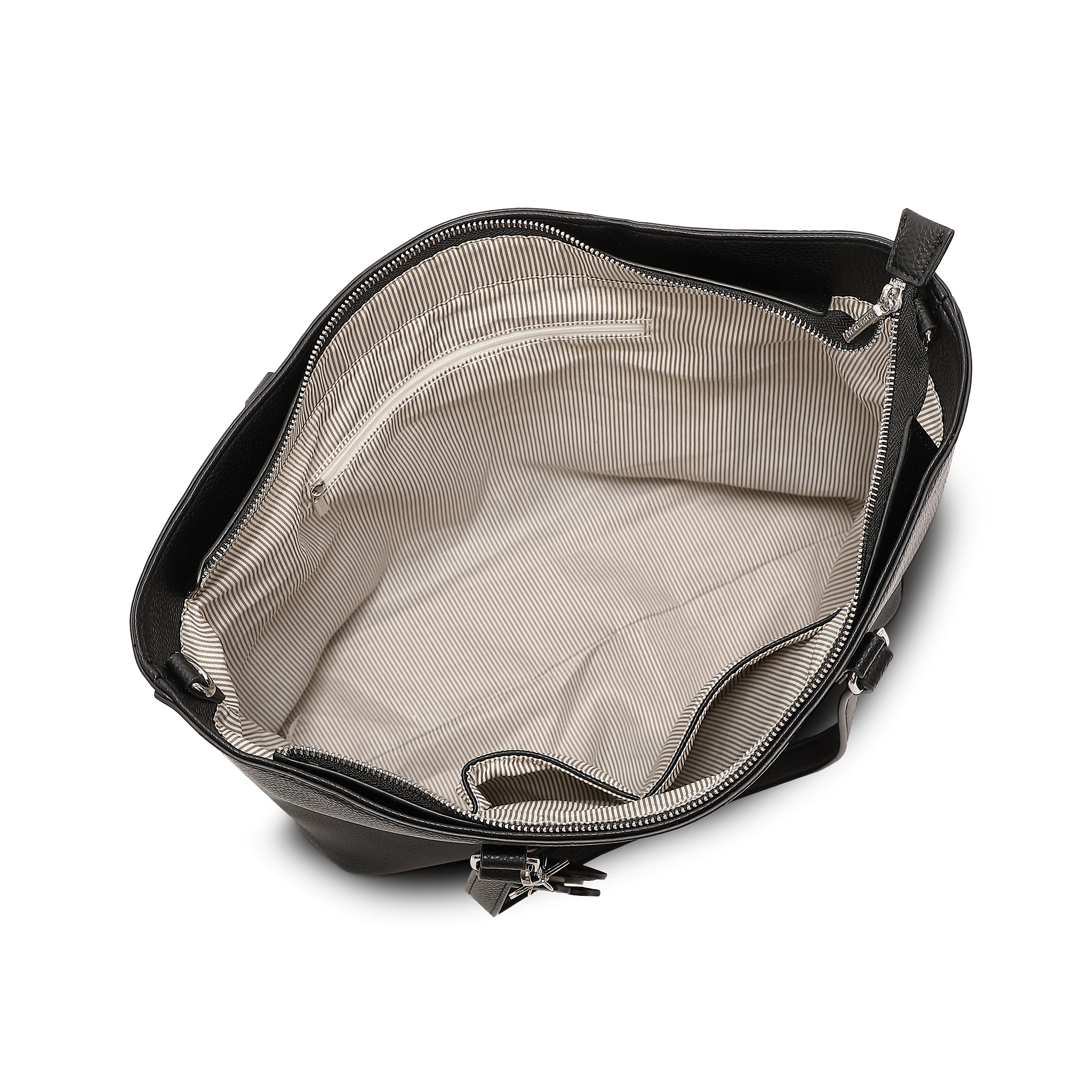 Tote-Veske | Langreim | Romslig | Sort | 8061109 Arendal