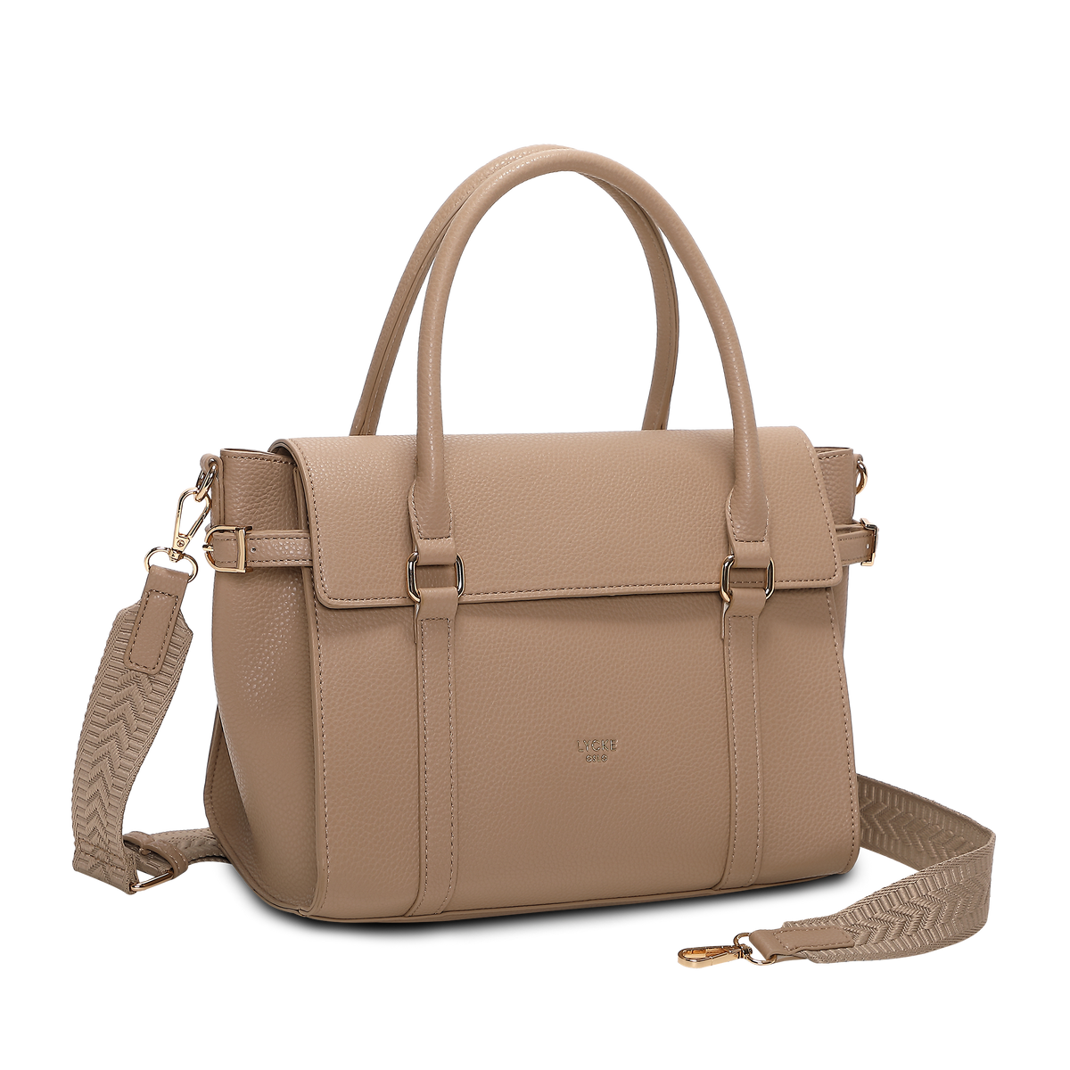 Sandnes håndveske, Taupe