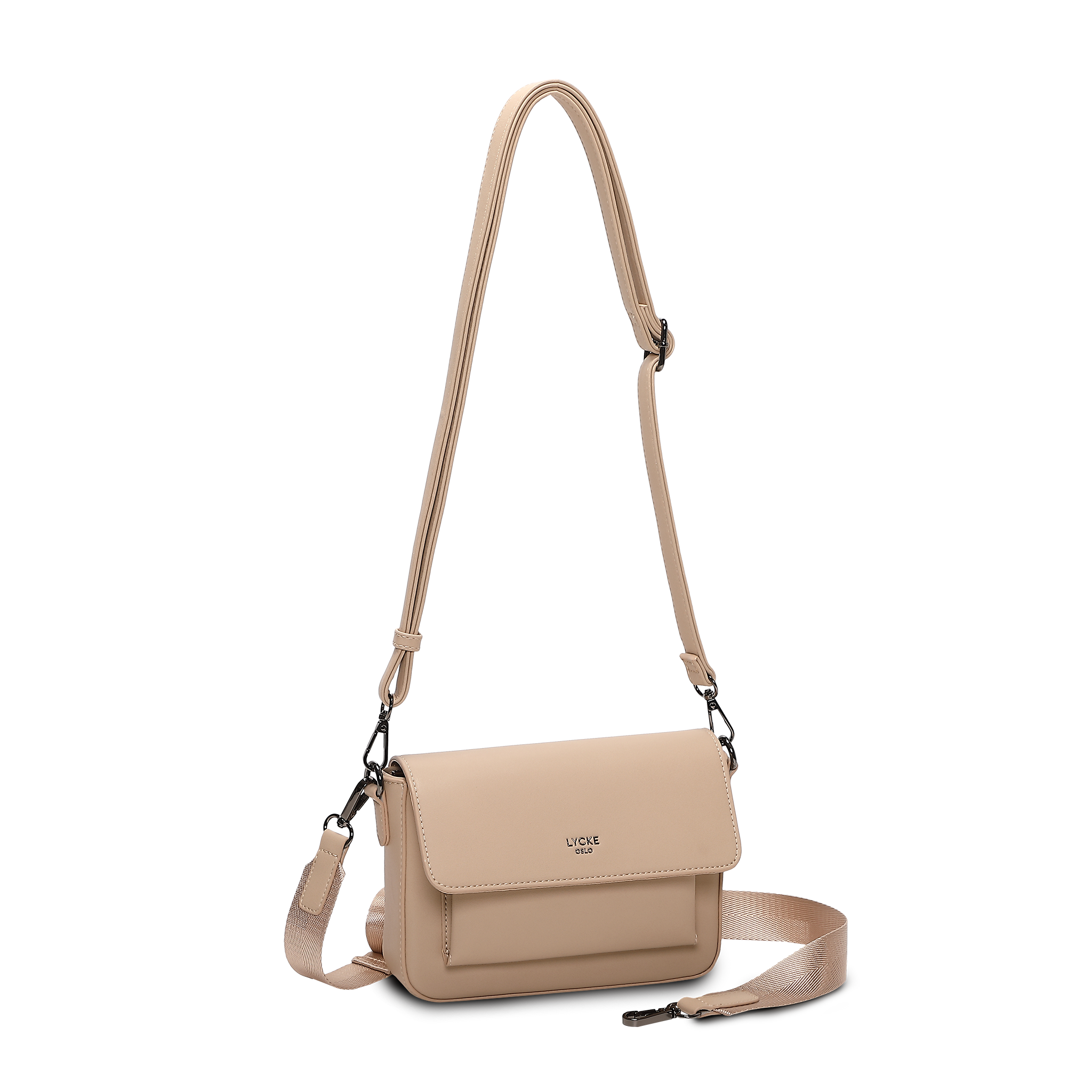 Levanger Klaffveske – Beige