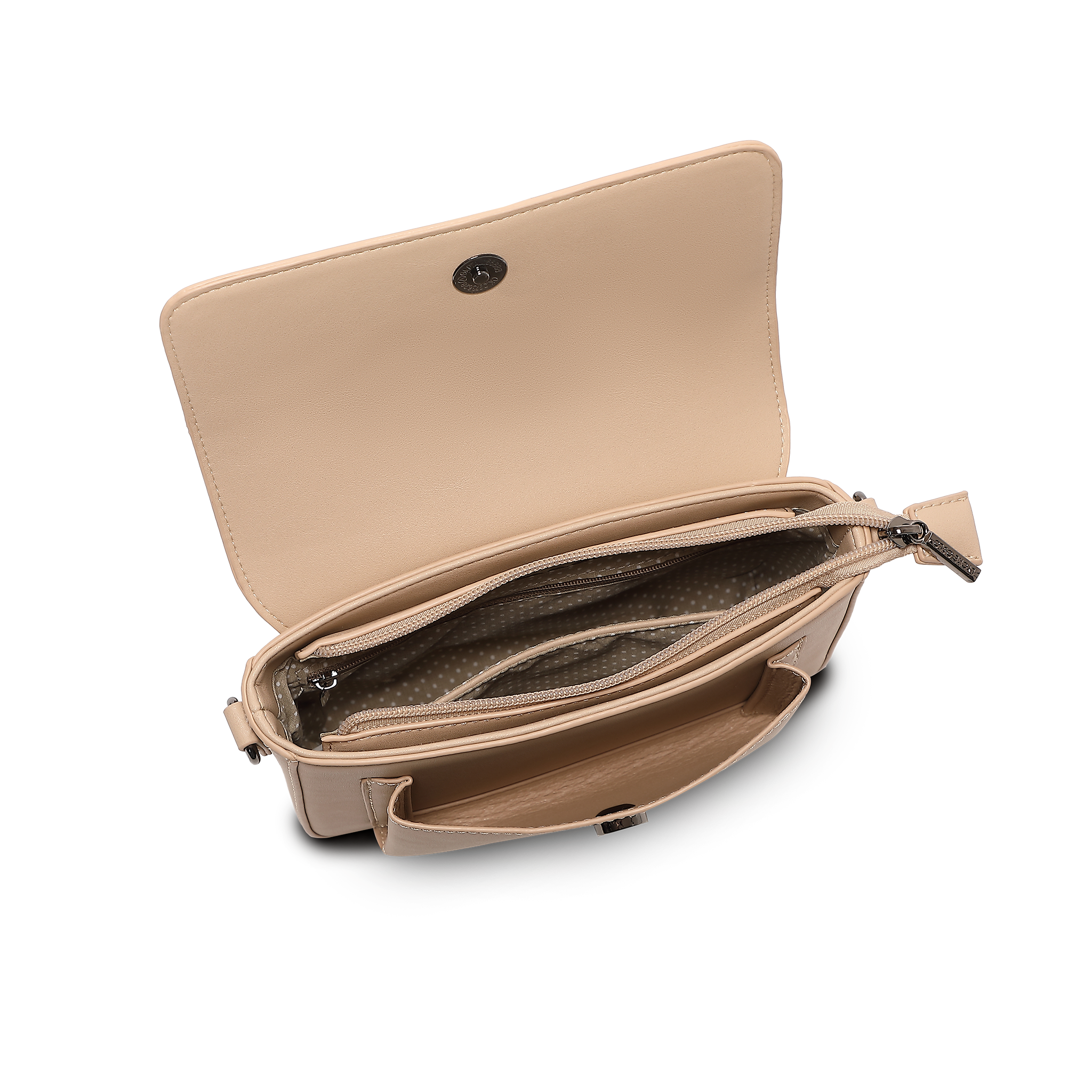 Levanger Klaffveske – Beige