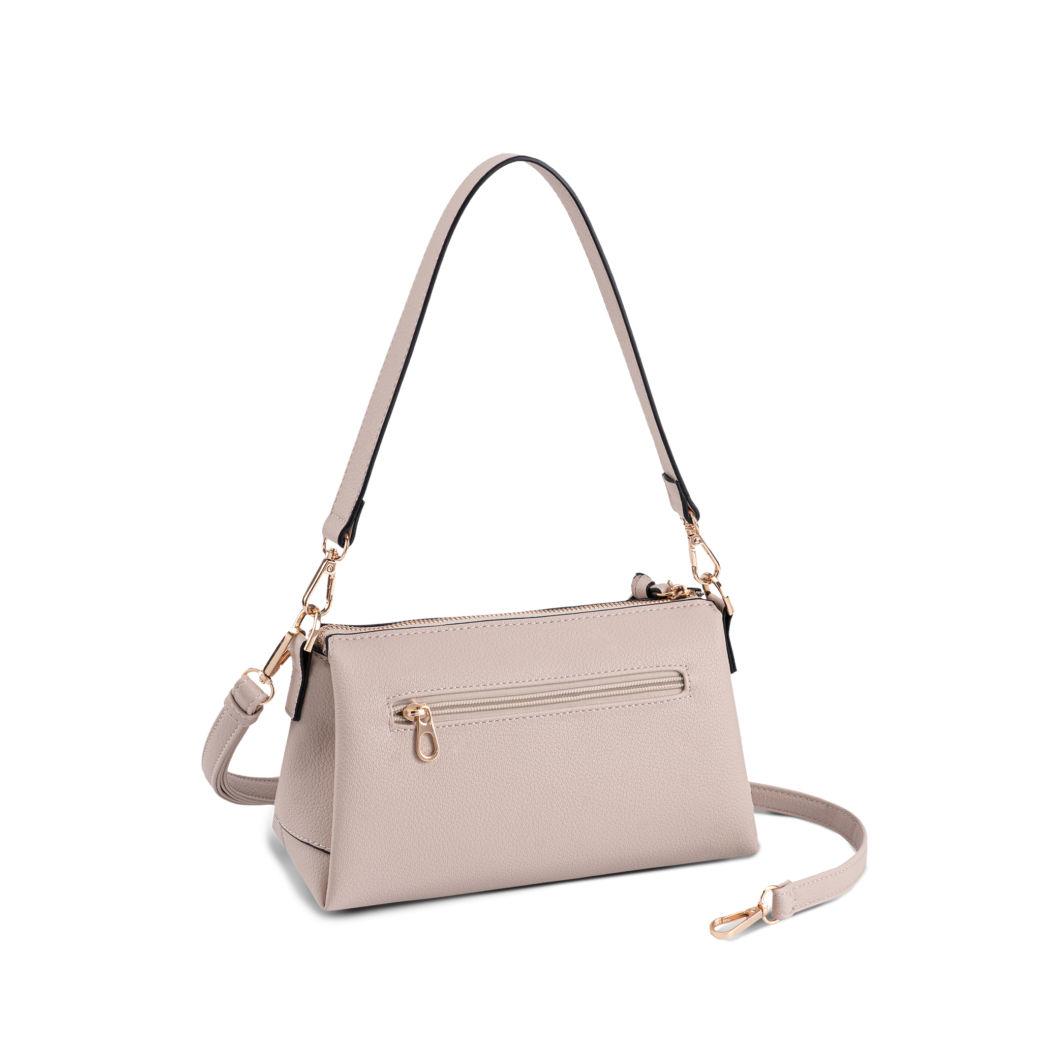 Skulderveske | mange rom | Beige | 8061140 Egersund