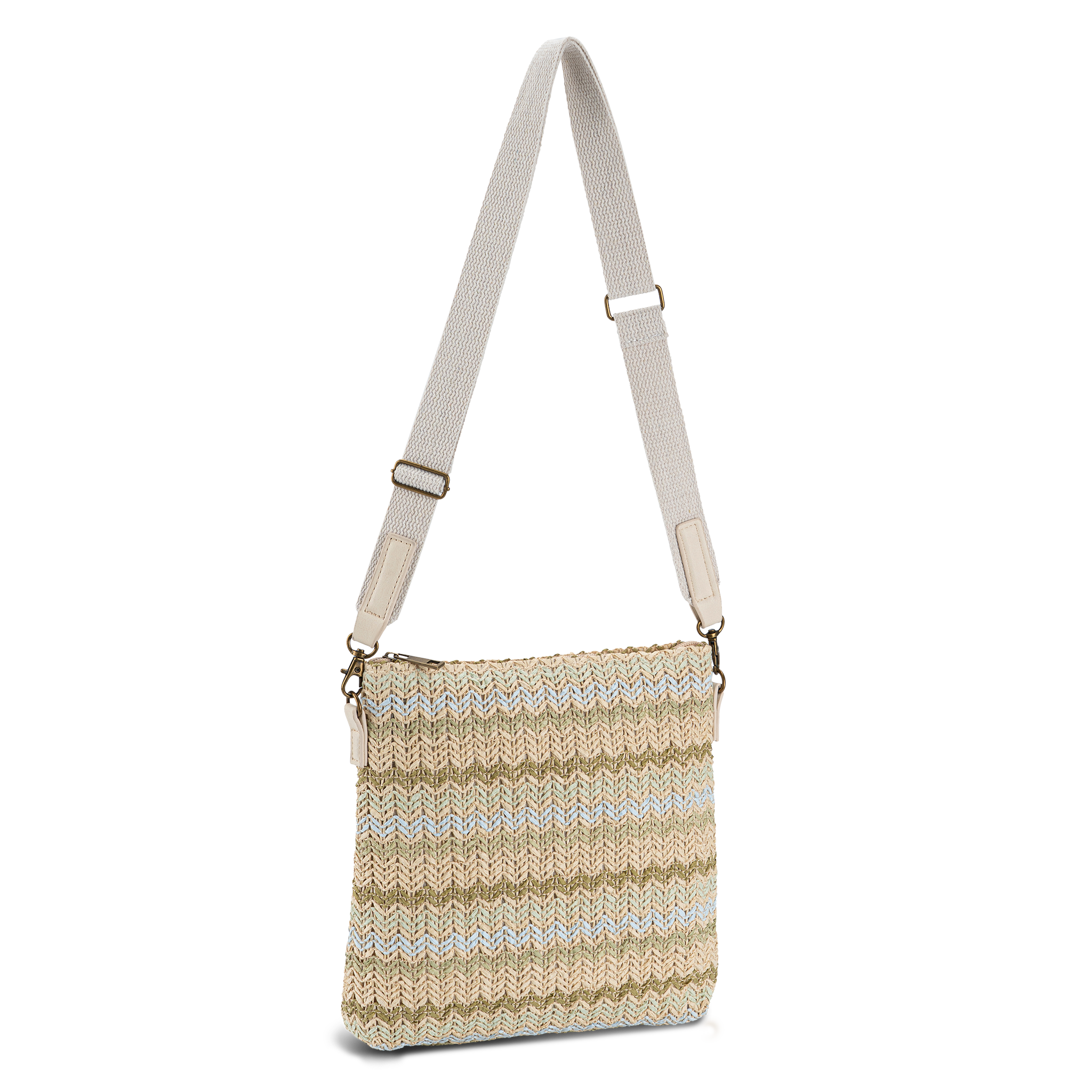 Lycke Crossbody Stråveske Beige