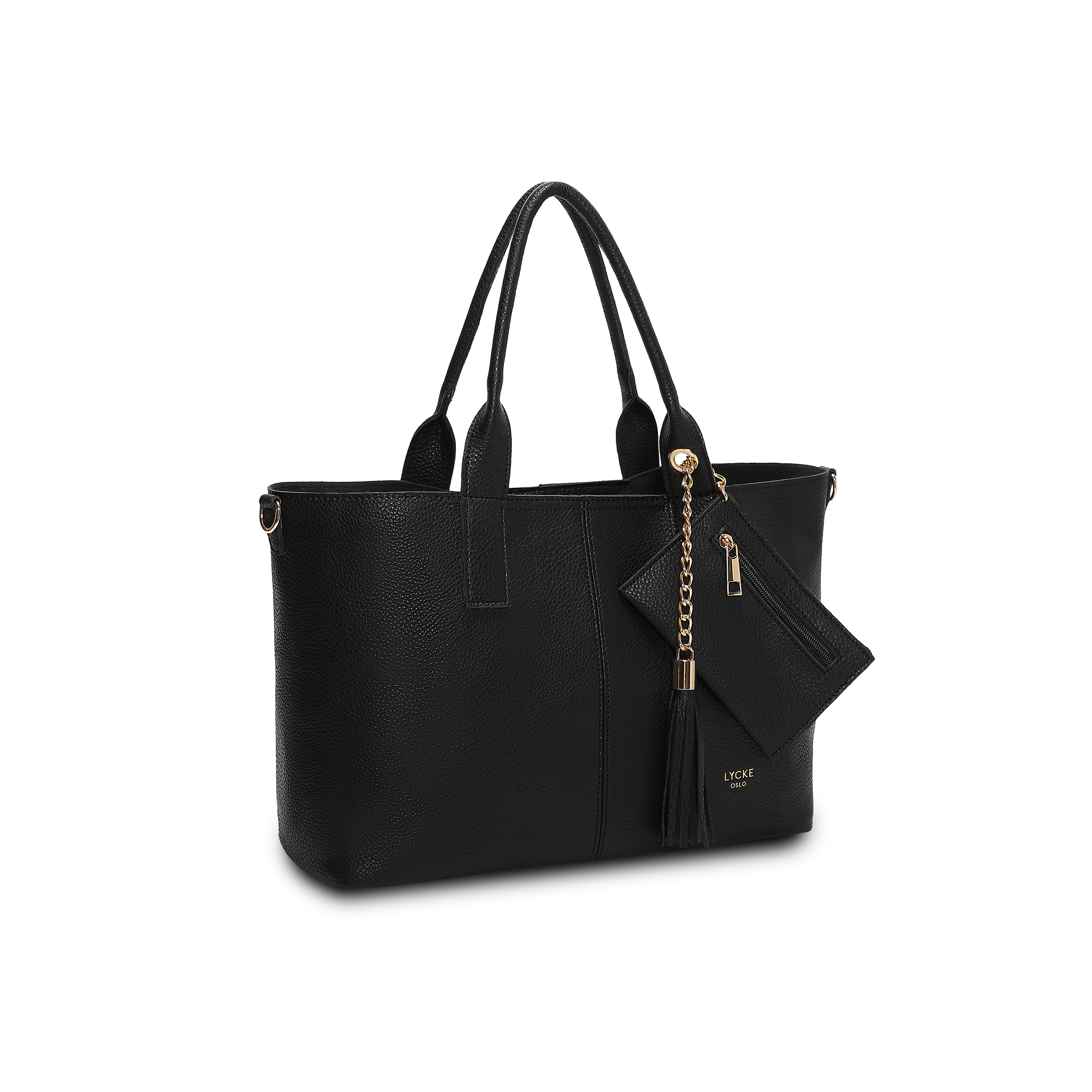 Håndveske | 2 i 1 | Sort | Romslig | 8061500 Mary