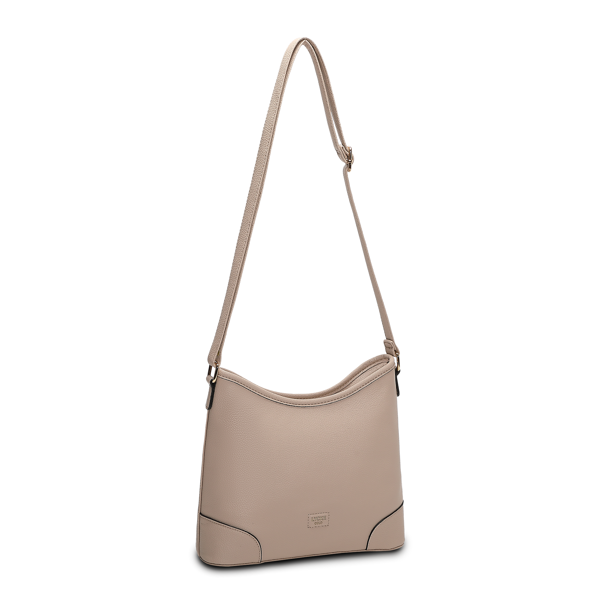 Skulderveske med lang reim | Beige | 8061515 Saga