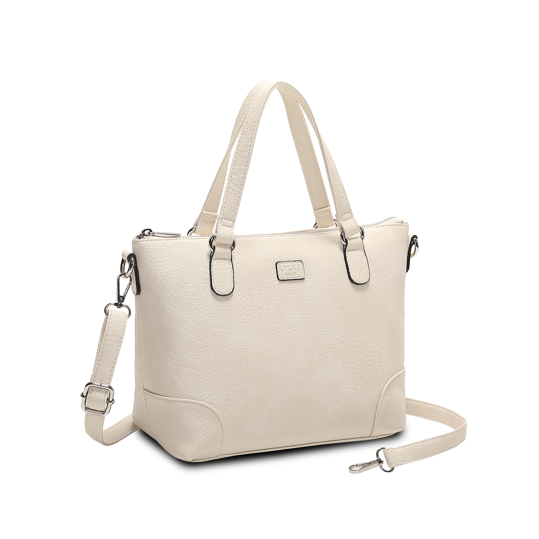 Skulderveske | Perfekt til hverdag | Beige | 8061522 Nora