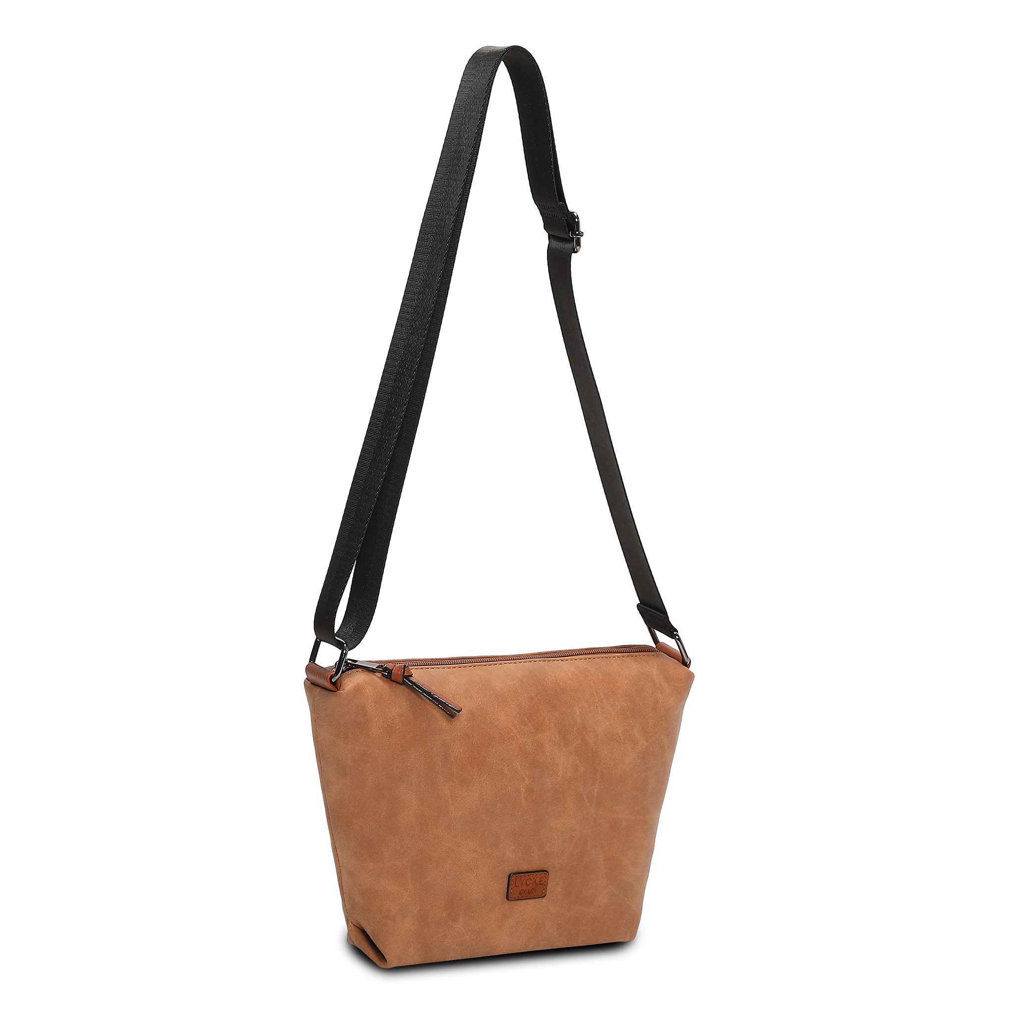 Lycke crossbody veske Camel