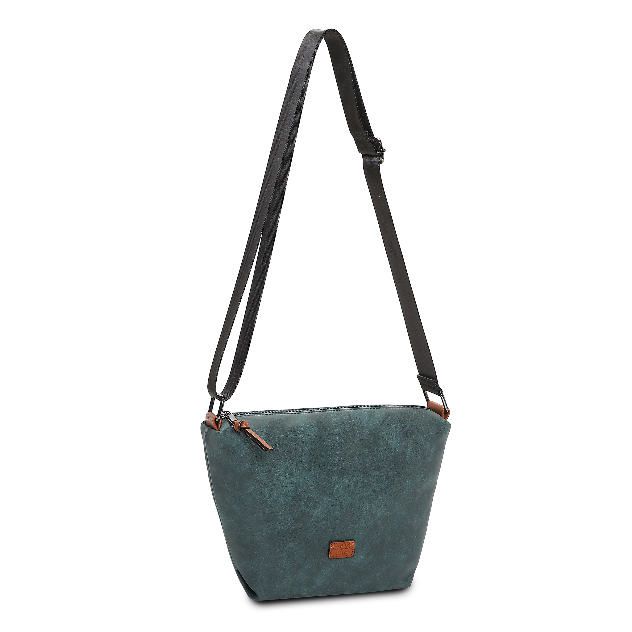 Lycke crossbody veske Petrol