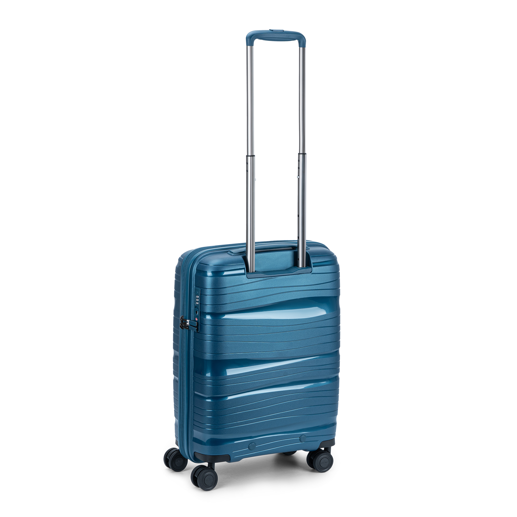 Oslo Kabinkoffert – Liten, Petrol, 55 cm, 4 hjul, TSA-kodelås