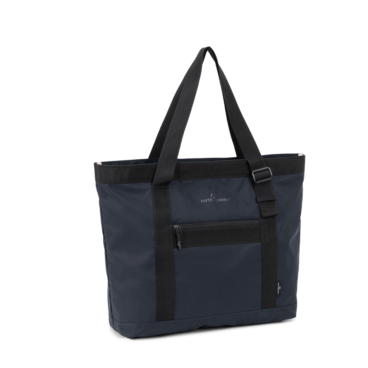 Tote bag – romslig reiseveske med laptoprom, Navy