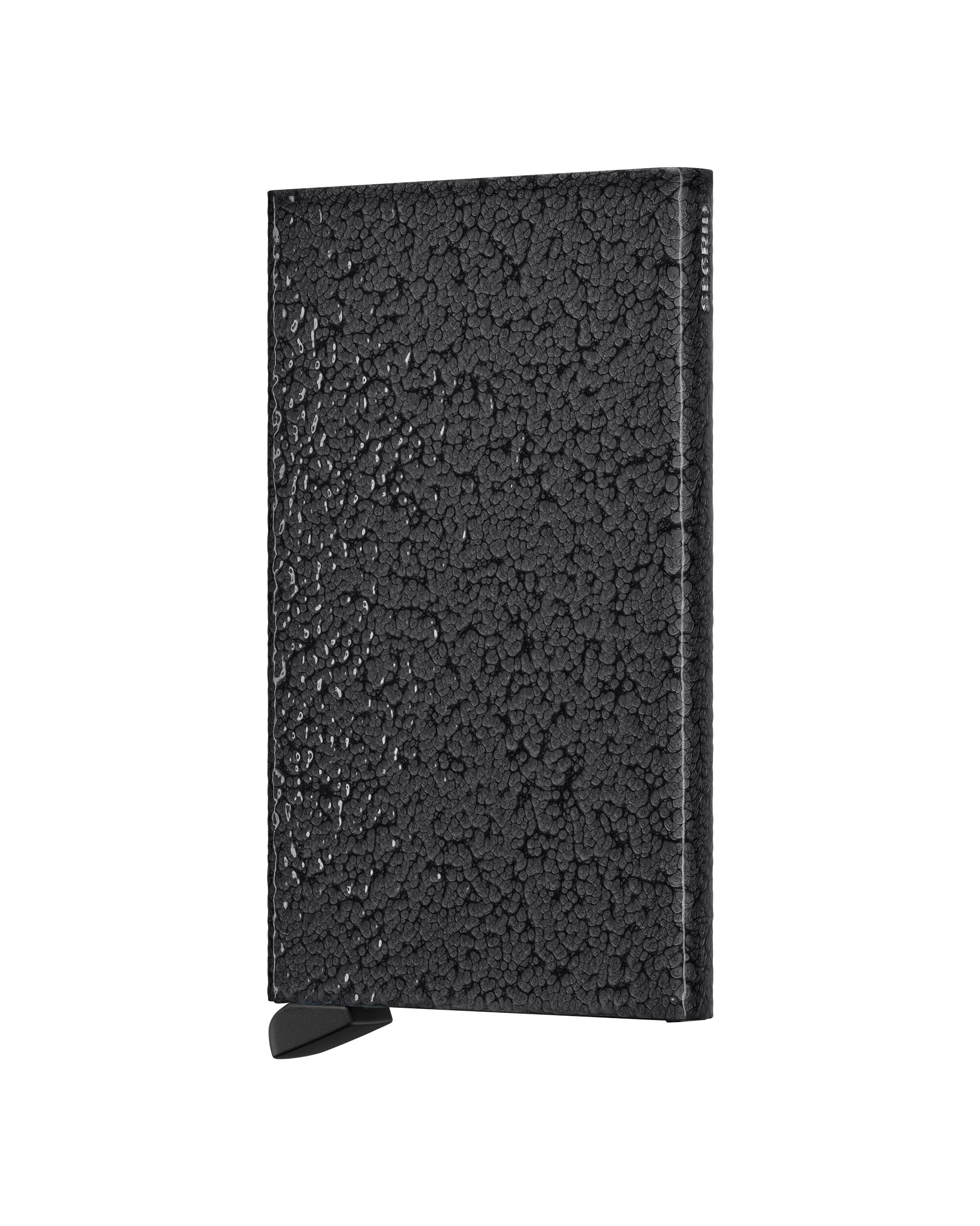 Kortholder  | Metal | Charcoal | Pop-Up | FRID-Sikker | Cardprotector