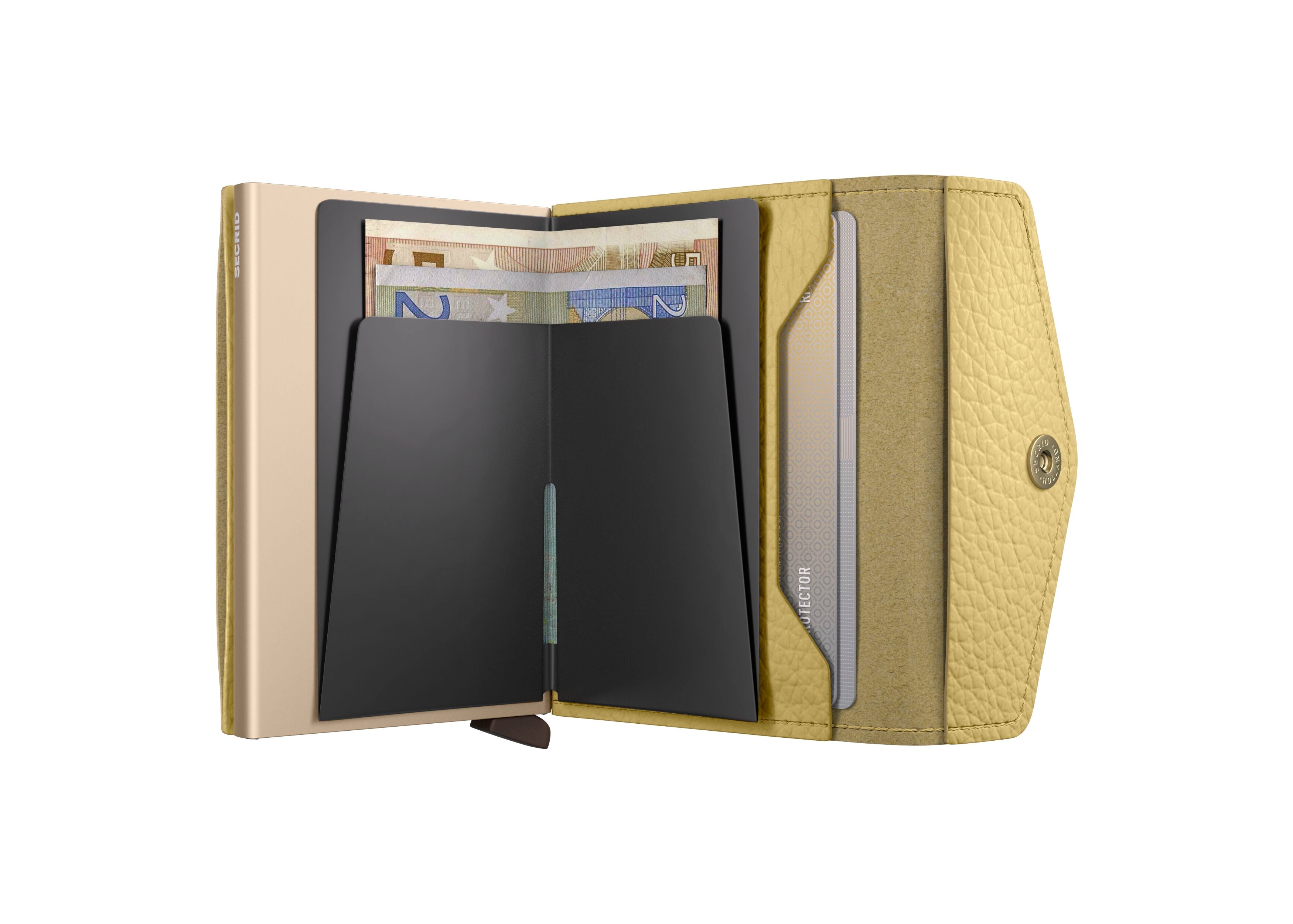 Envelope Wallet Kortholder – Butter Yellow, Pop-Up