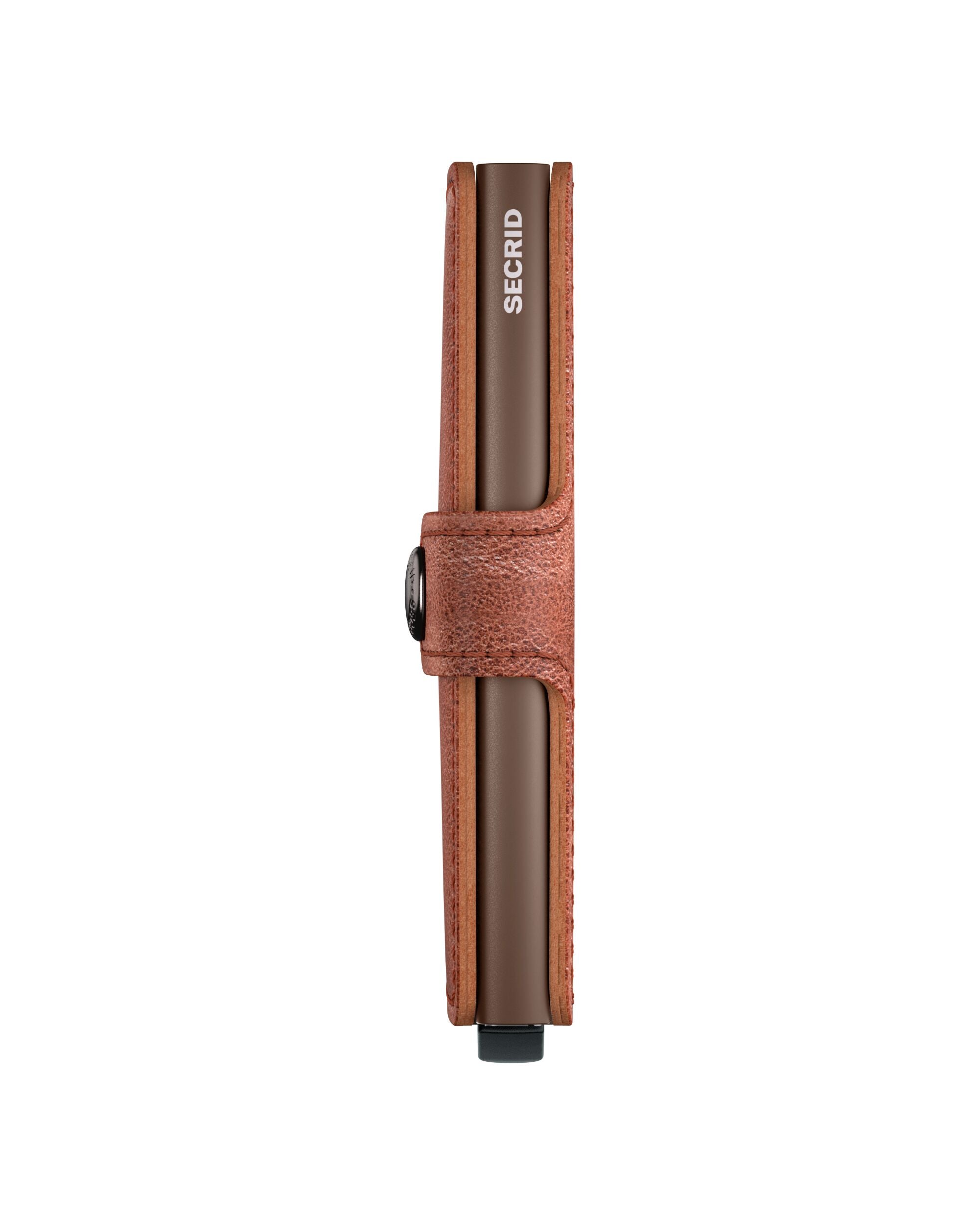 Miniwallet Kortholder – Cognac Brown, Pop-Up