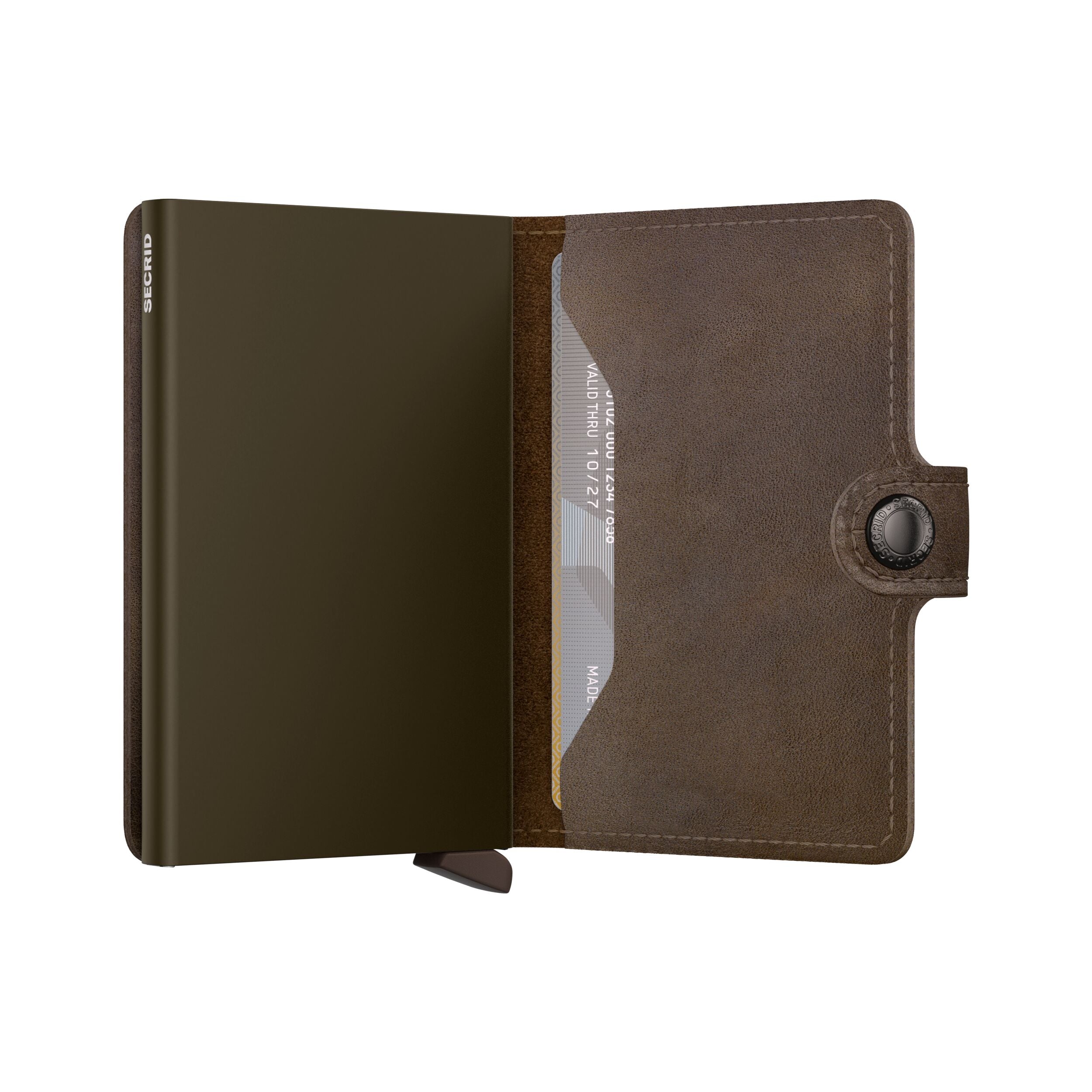 Miniwallet Kortholder – Vintage Oak, Pop-Up