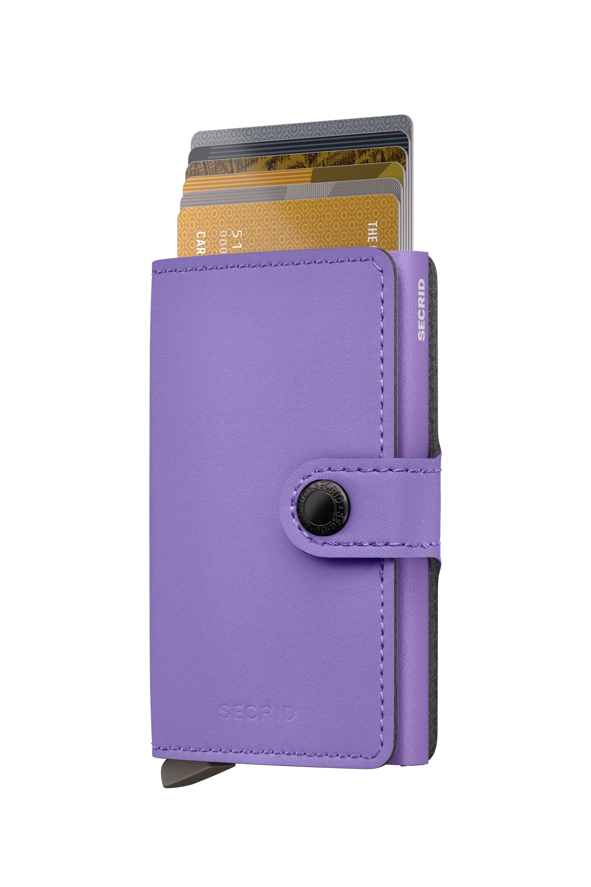 Kortholder | Lommebok | Lilla | Pop-Up | Secrid Miniwallet