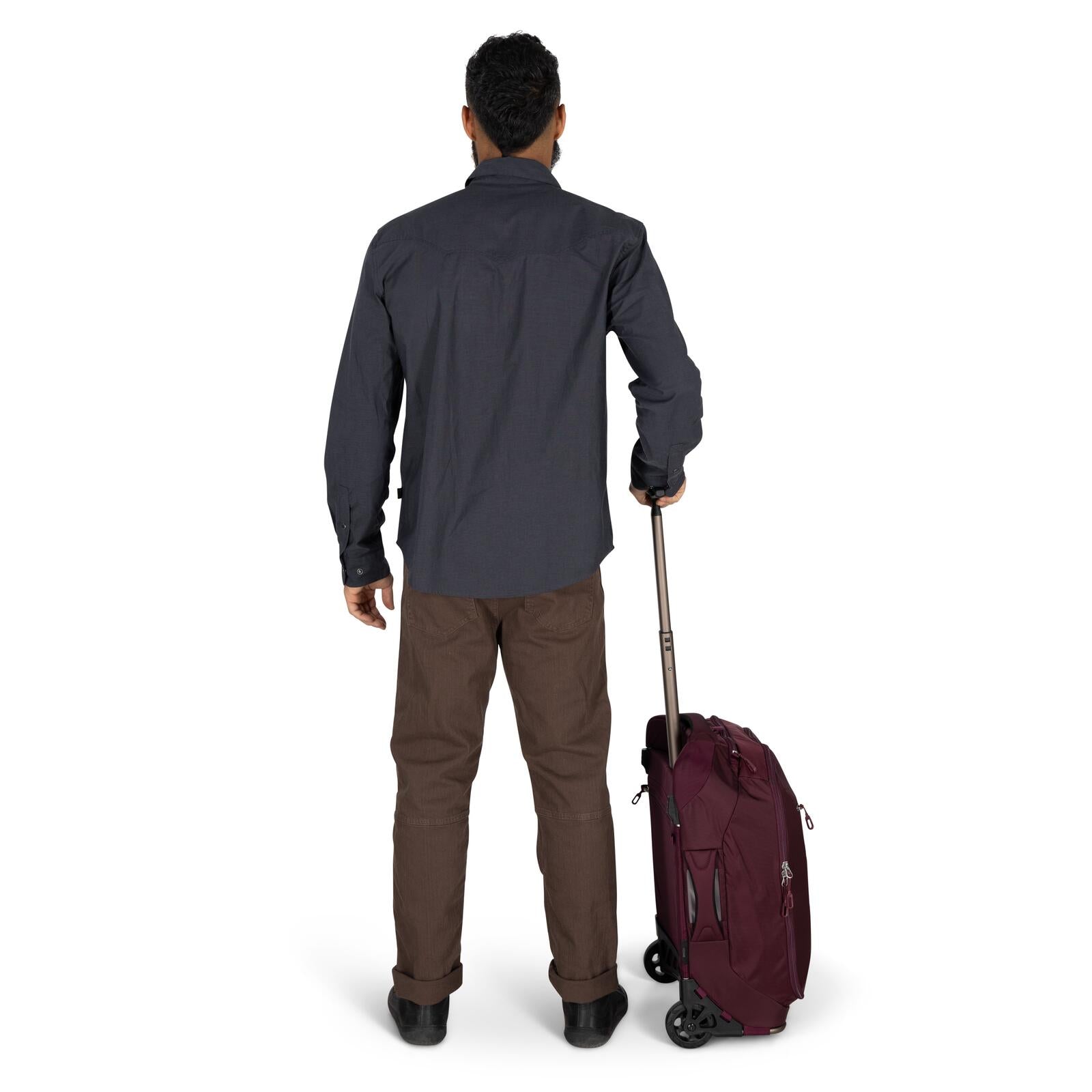 Ozone 2-Wheel Carry On 40 Koffert – Moody Burgundy