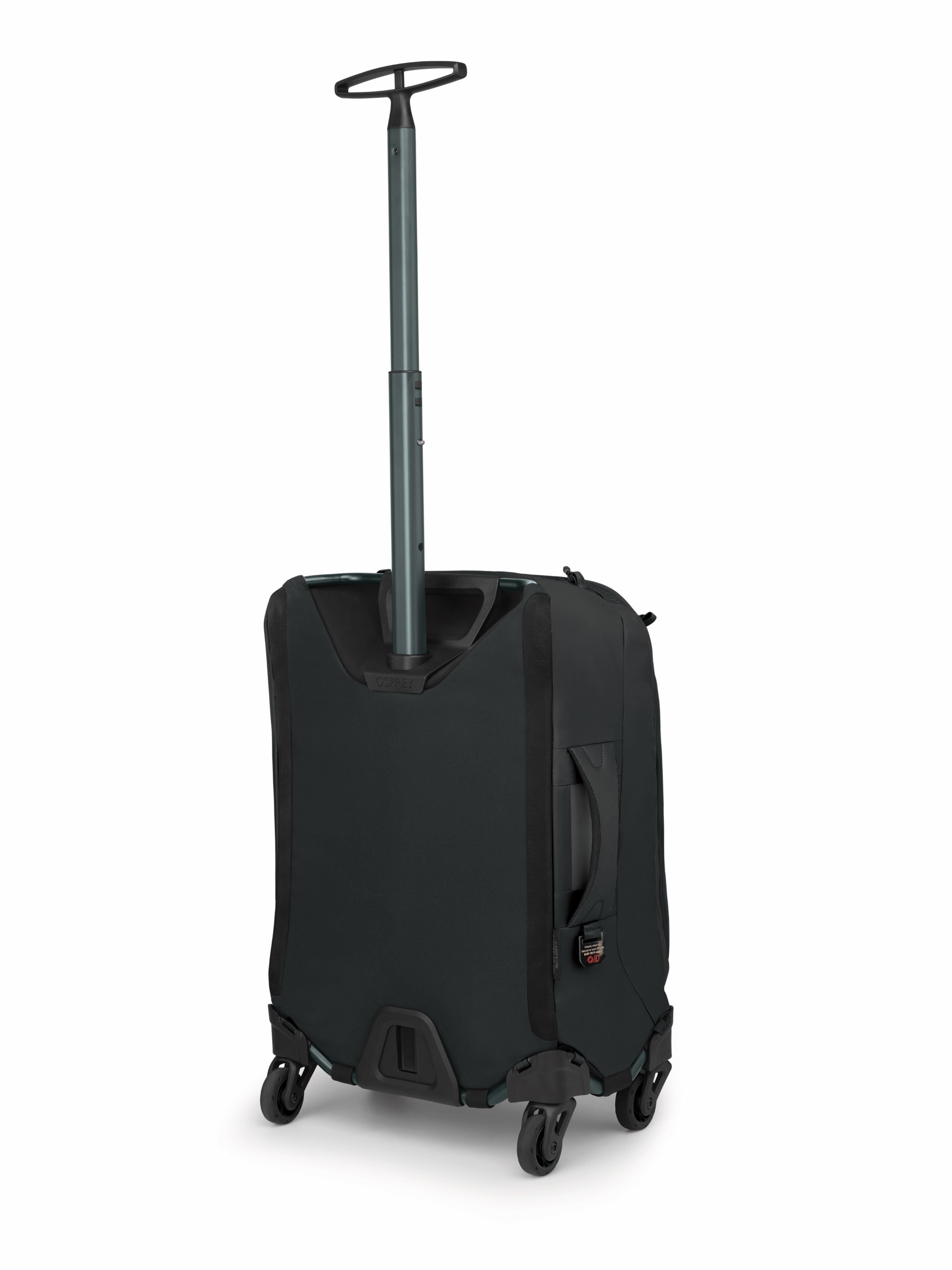 Kabinkoffert | Lett | Sort | 38 Liter | Ozone 4-Wheel Carry On