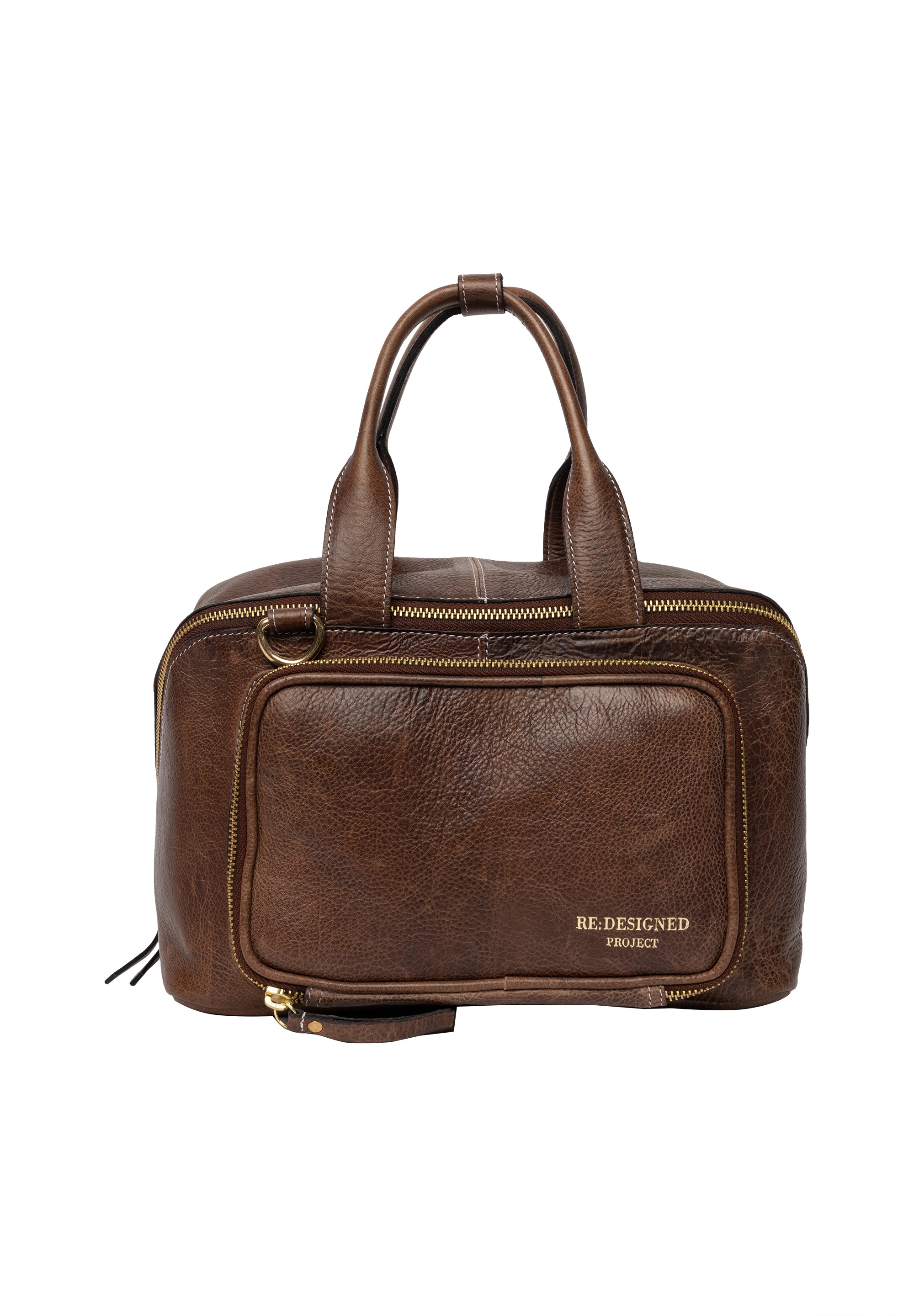 Strikkeoppbevaring | Strikkeveske | Skinn | Woodsmoke | Project 39