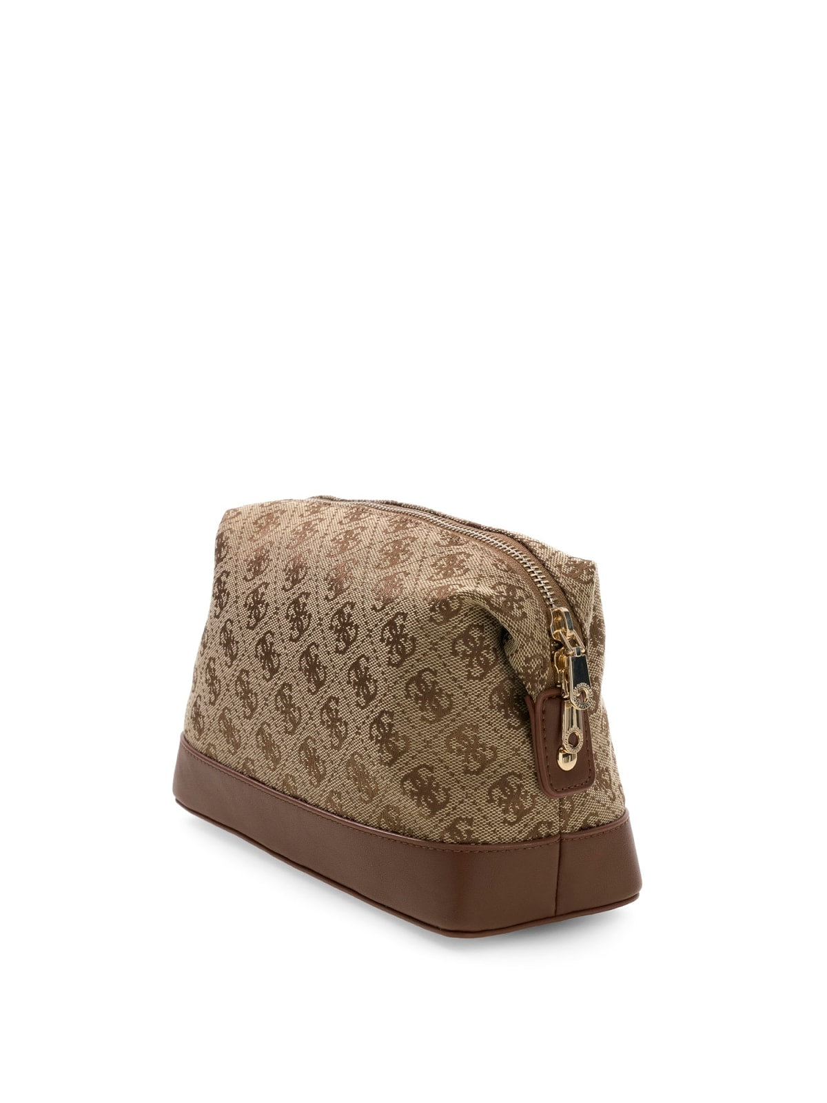 Samantha toalettmappe, Brun Logo