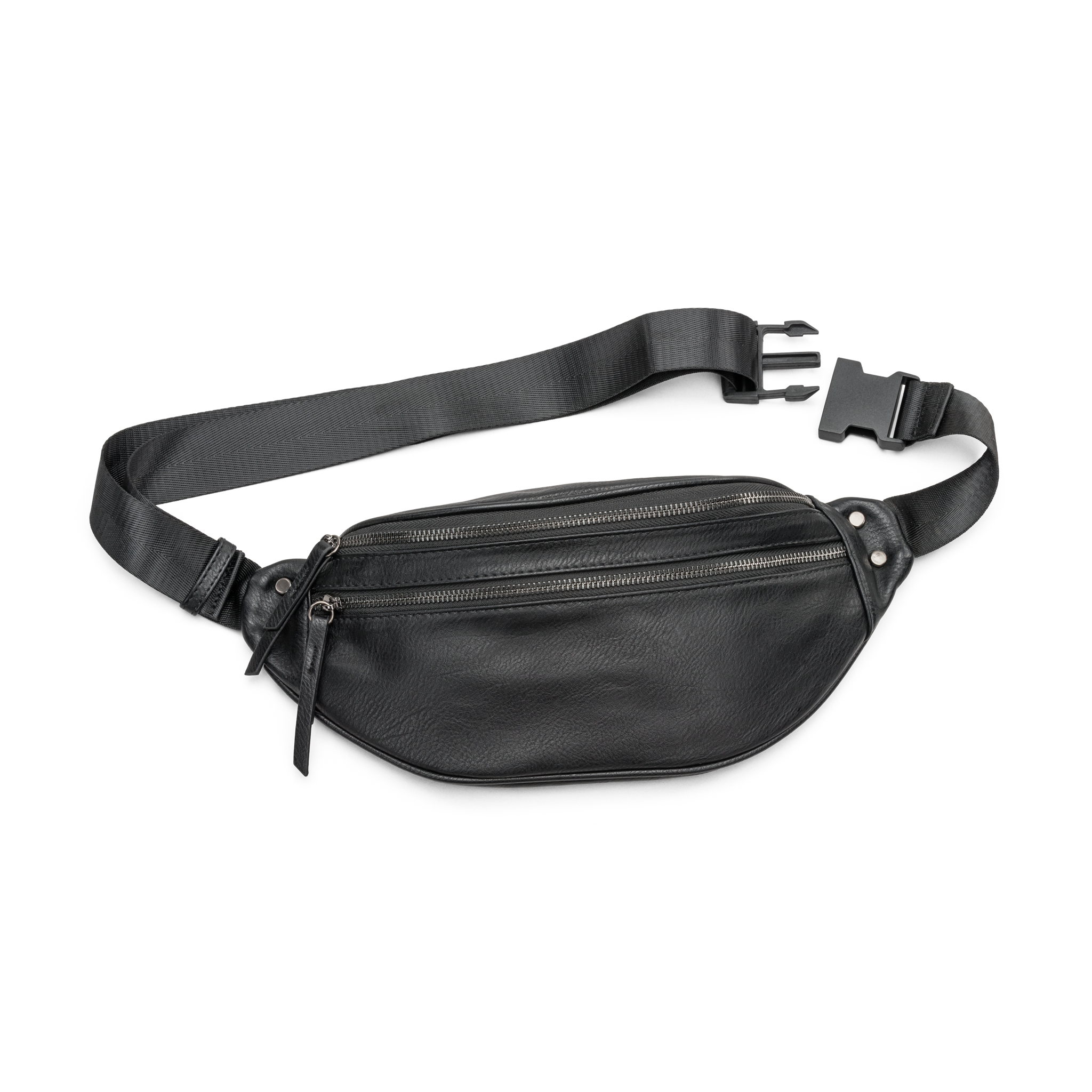 Bumbag | Stor  | Sort | Justerbar stropp | Donna