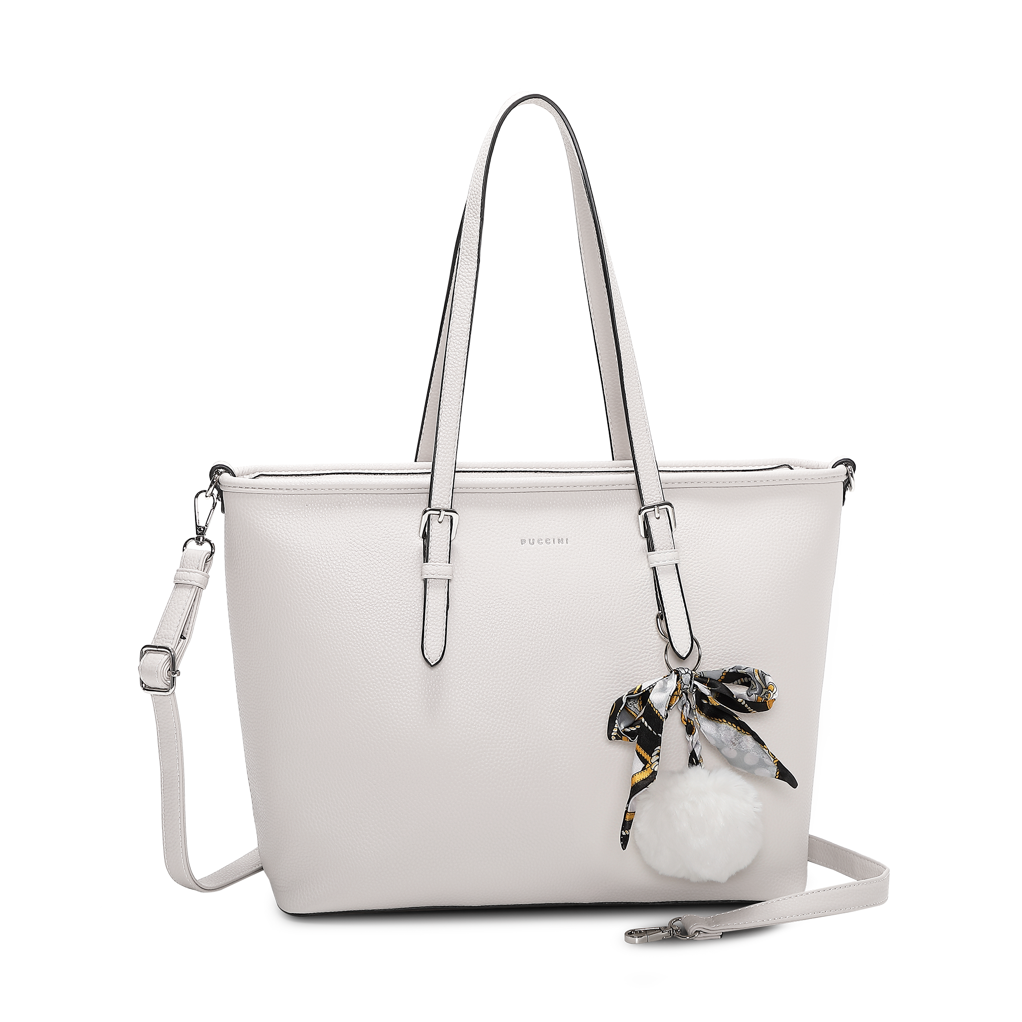 Skulderveske | Hvit | Langreim | Romslig | 4331284 Anna