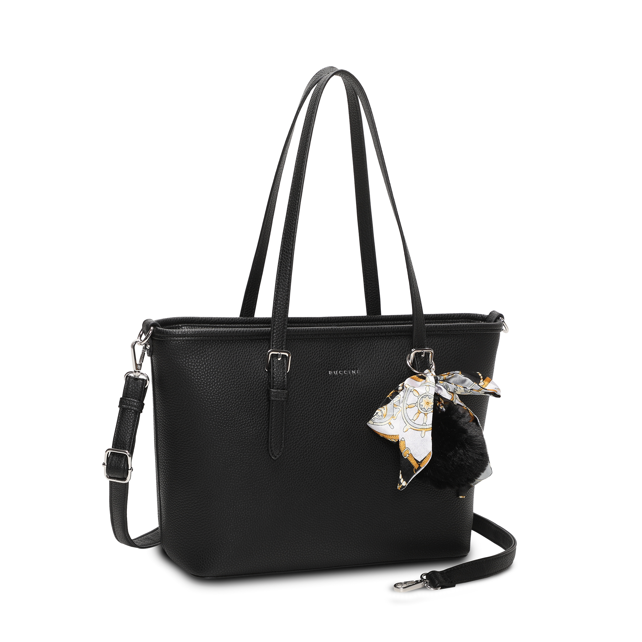 Anna tote-veske, Sort