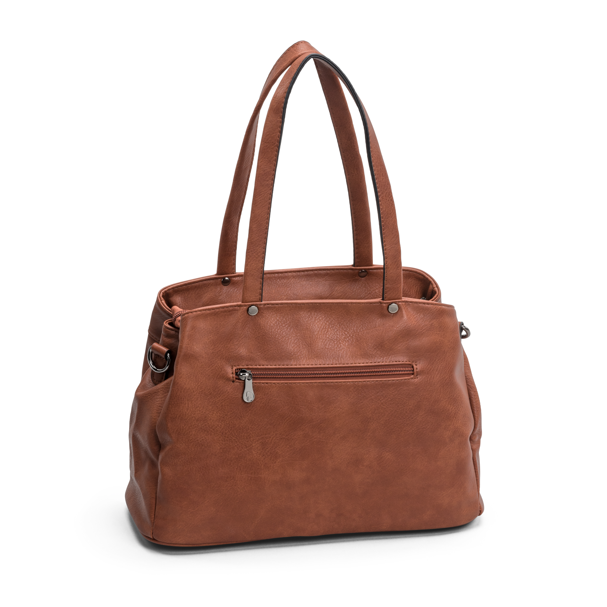 Skulderveske | Medium | Gode inndelinger |  Cognac | Donna 4391115