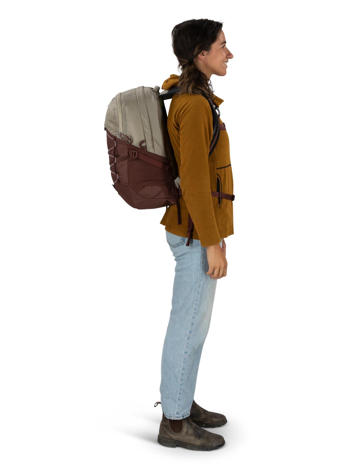Quasar ryggsekk 26L, Tan/Raisin Red