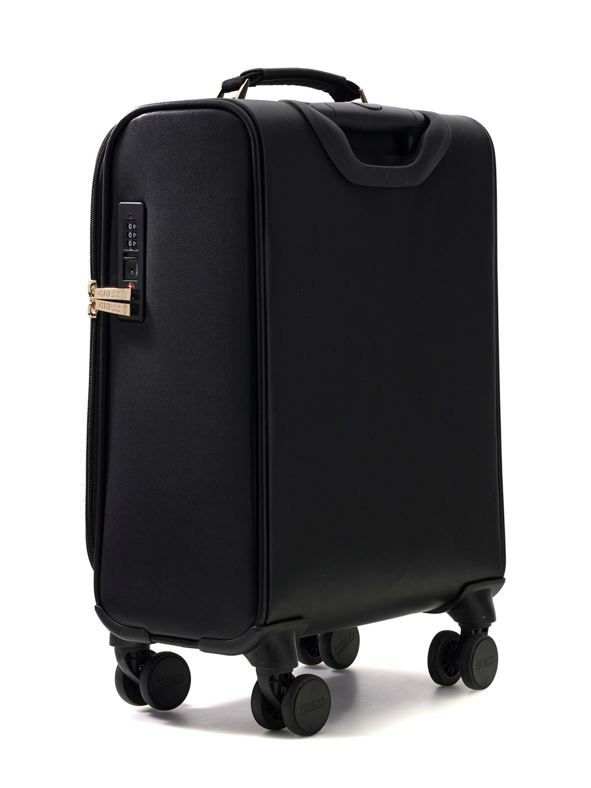 Samantha  18" håndbagasjekoffert med 8 hjul, Sort Logo