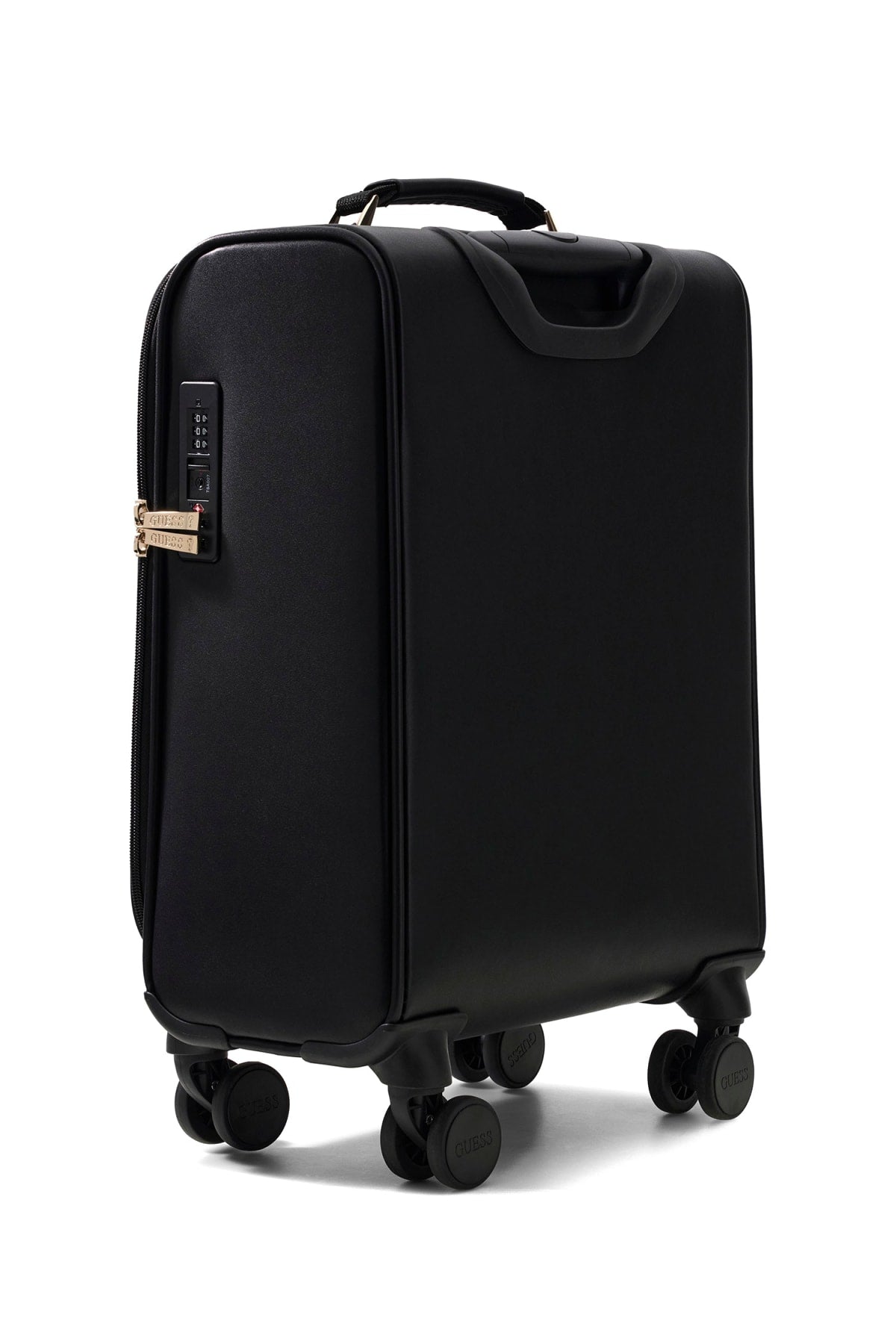 Samantha  18" håndbagasjekoffert med 8 hjul, Sort Logo