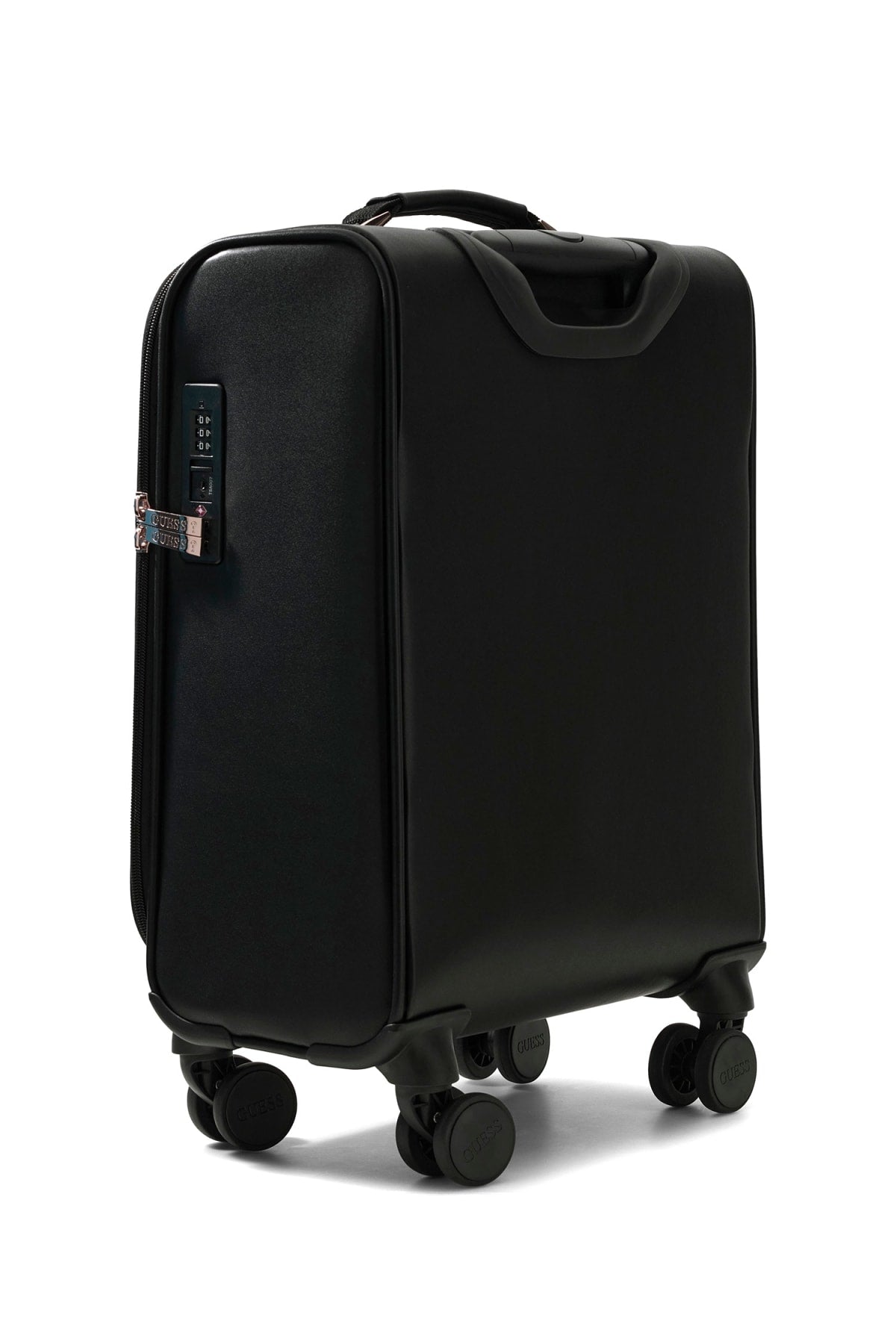 Guess Suzy 18" håndbagasjekoffert med 8 hjul, Zebra (sort)