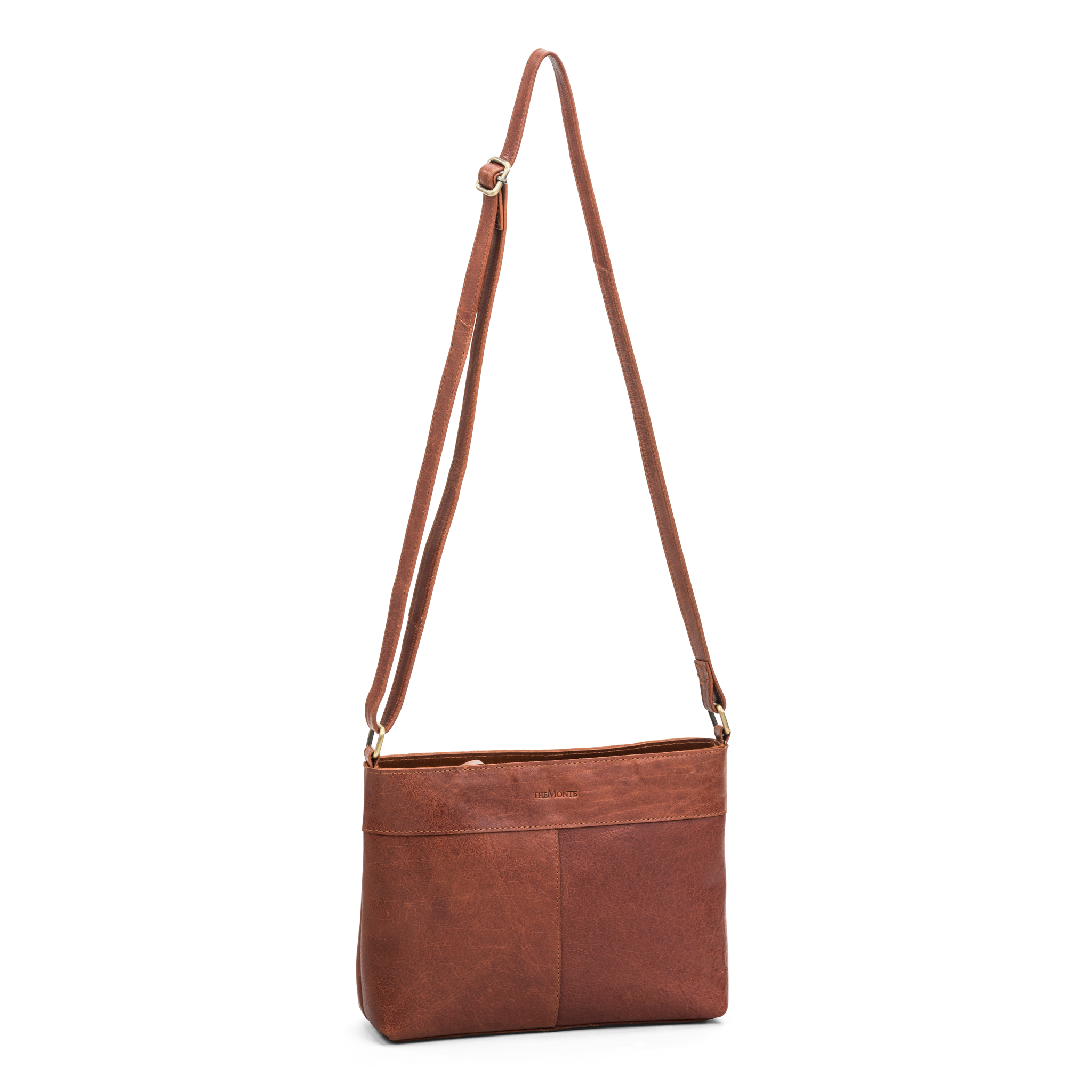 The Monte skulderveske Cognac