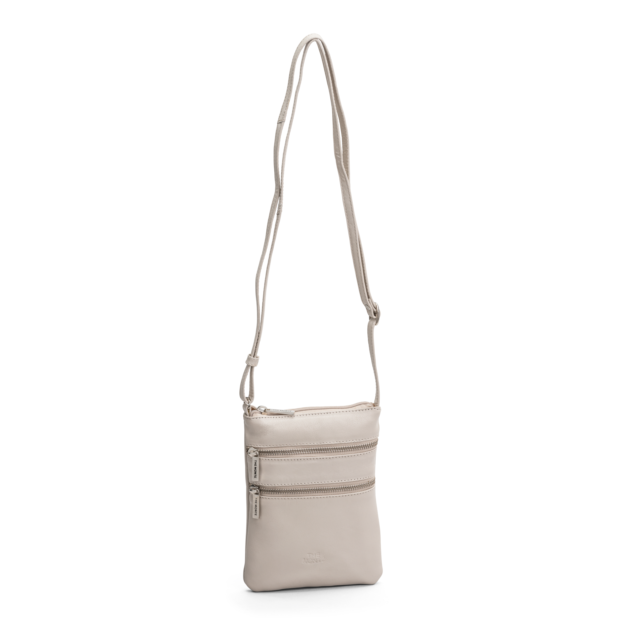 Mobilveske | Beige | Skinn | 6057135
