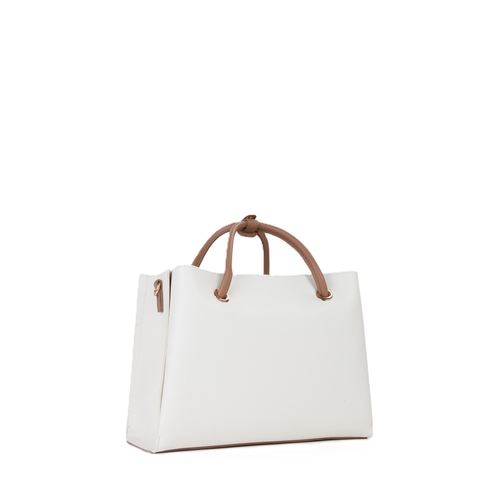 Håndveske | Skulderreim | Hvit og Brun | VBS5A802 ALEXIA