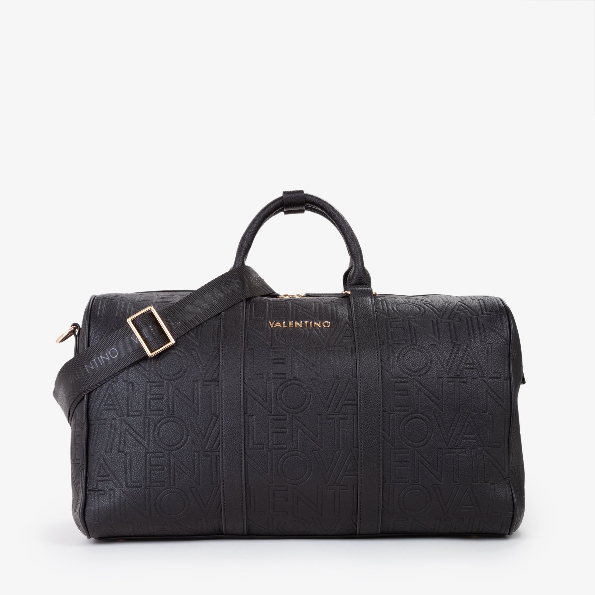 Weekendbag | Sort | Bred bunn | Lang Skulderrem | VBS8PG60 PANSY