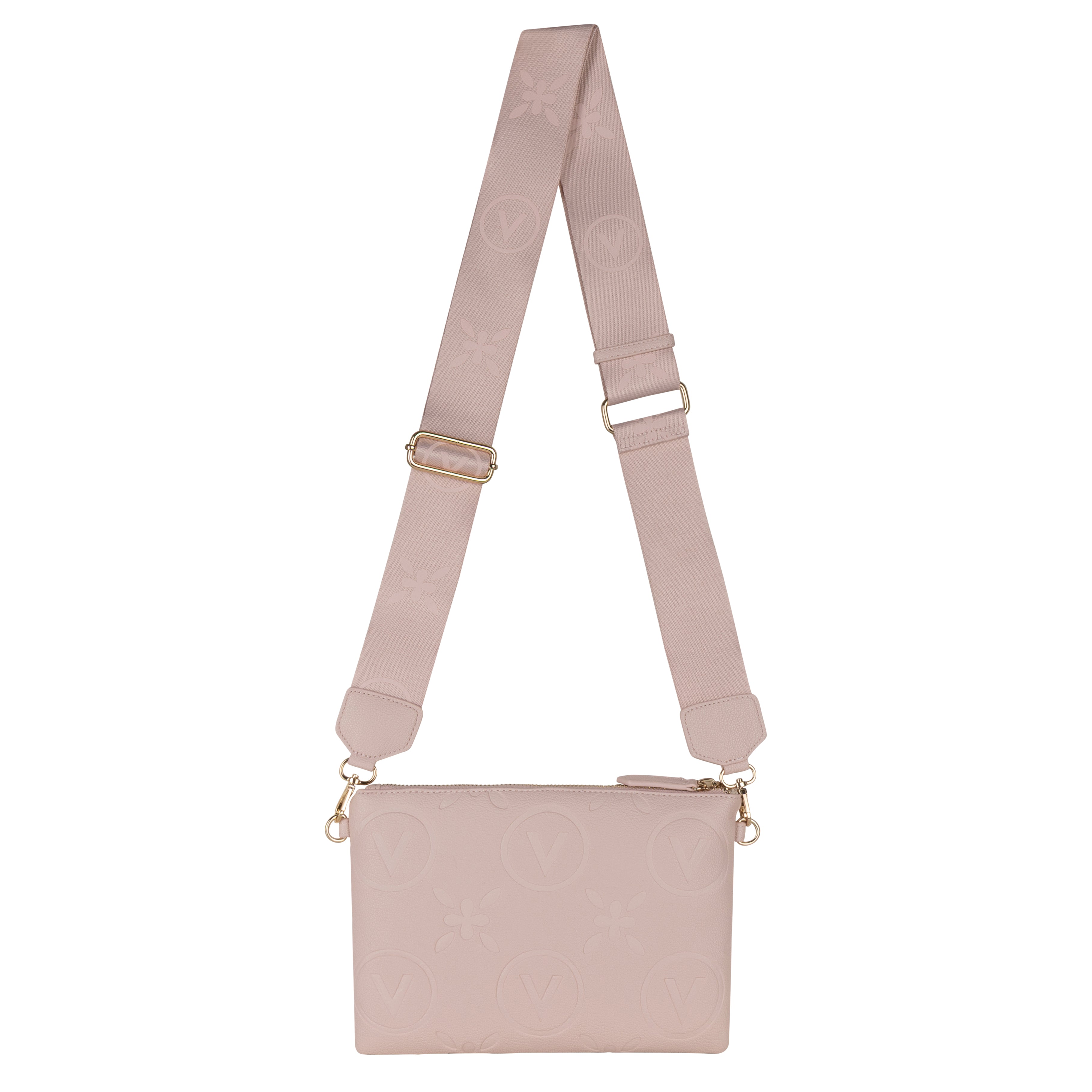 Samba RE Crossbody – Rosa, To langreimer