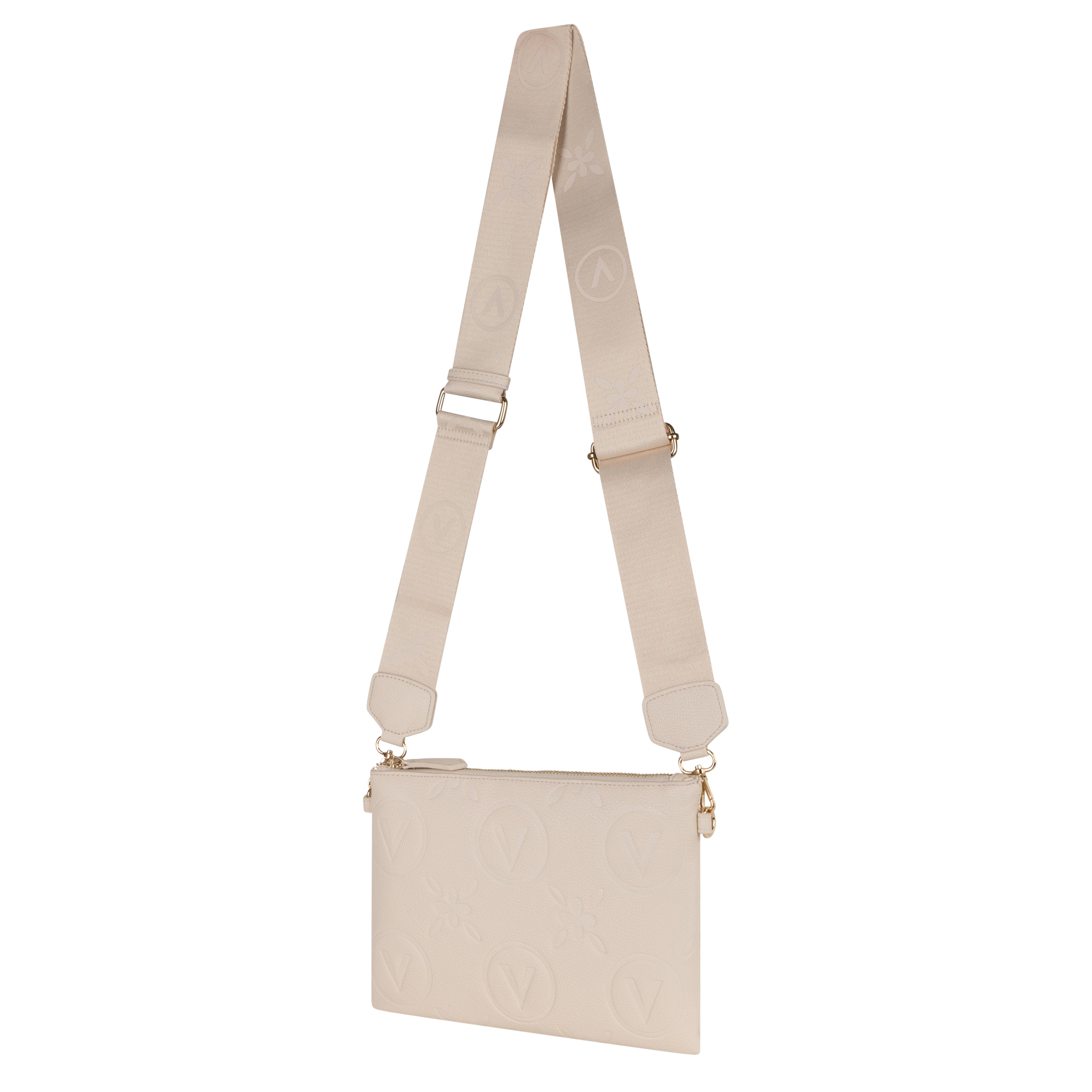 Samba RE Crossbody – Beige, To langreimer
