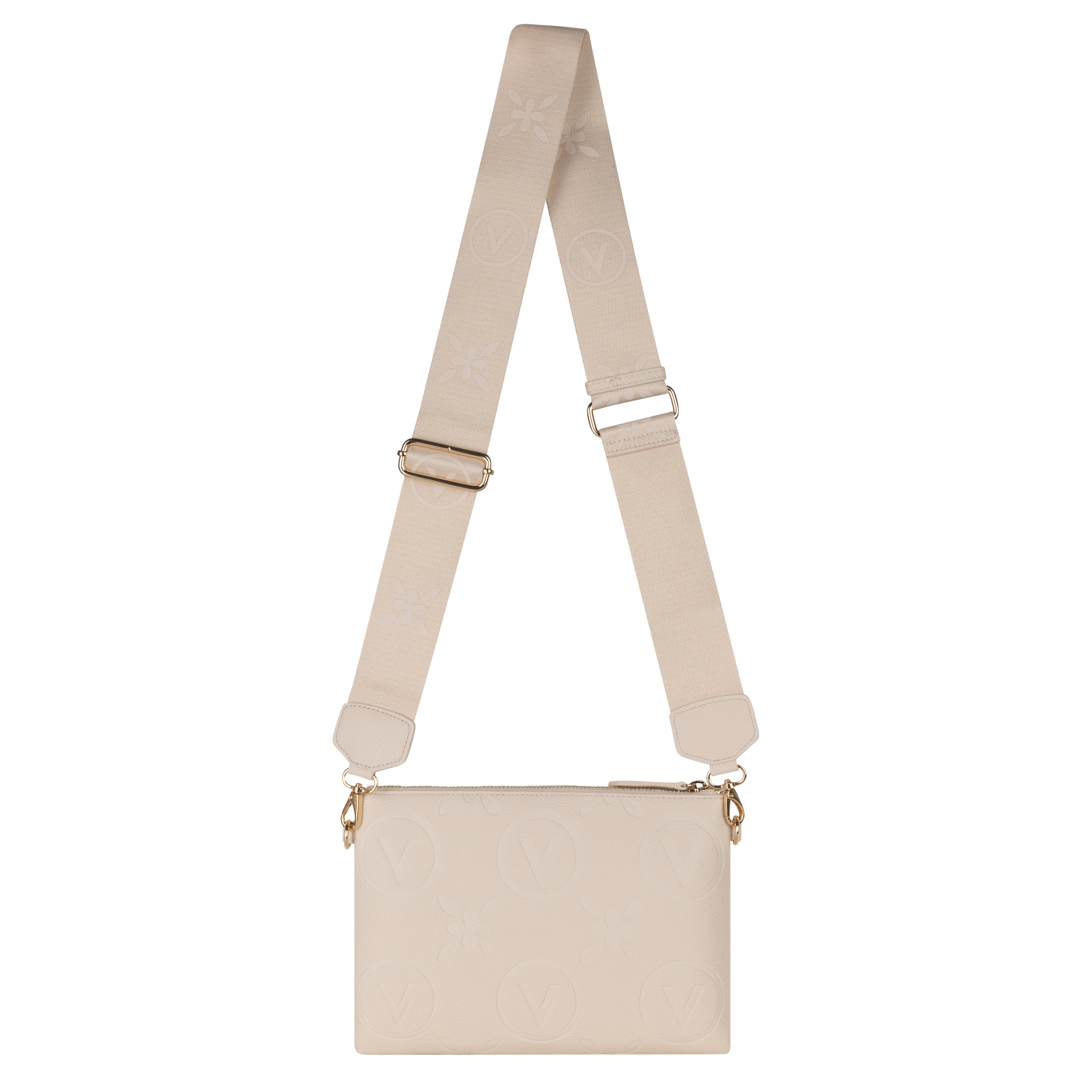 Samba RE Crossbody – Beige, To langreimer