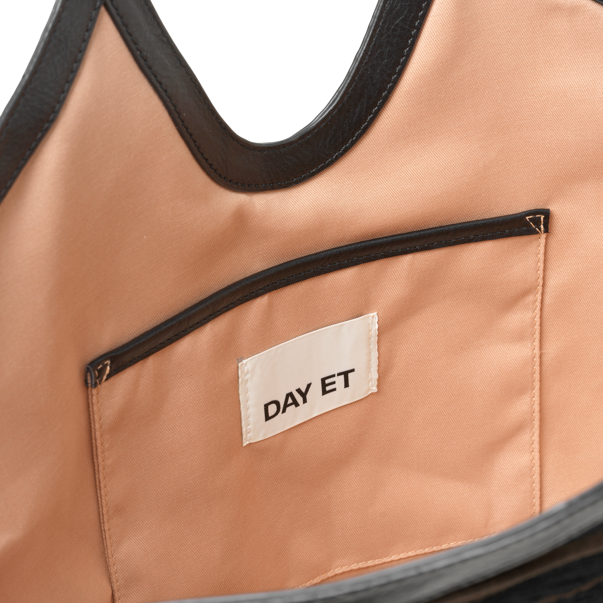 Day Zebra Work Tote, Coffee Bean