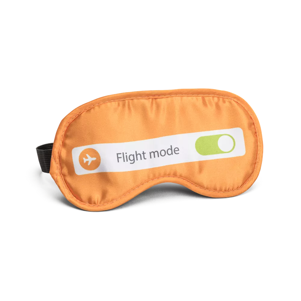 Sovemaske-Orange  "Flight mode"