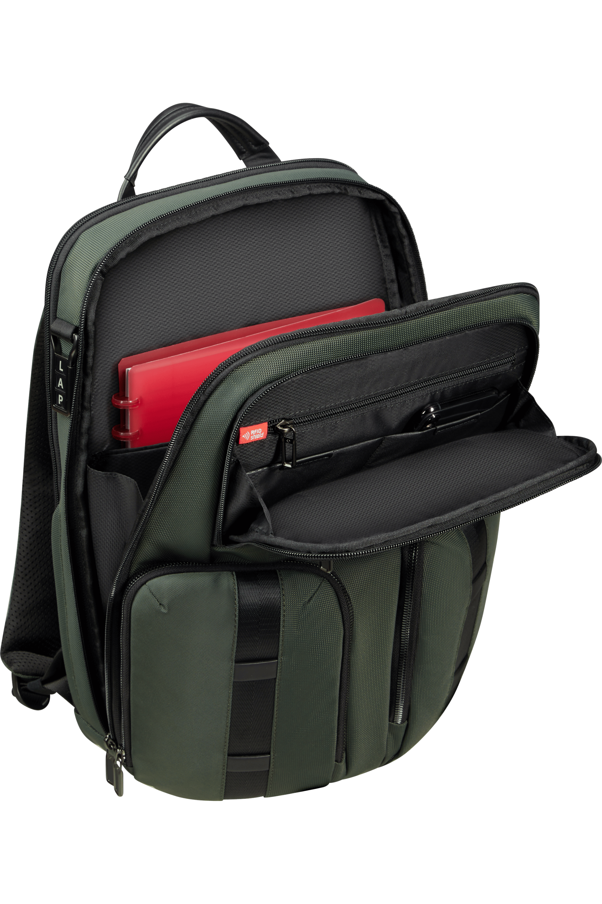 Ryggsekk/Pc | 15,6" | Grønn | Stilren | URBAN-EYE