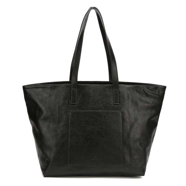 Hello I'm Vegan Lena Shopper – Sort, Stor | Adax