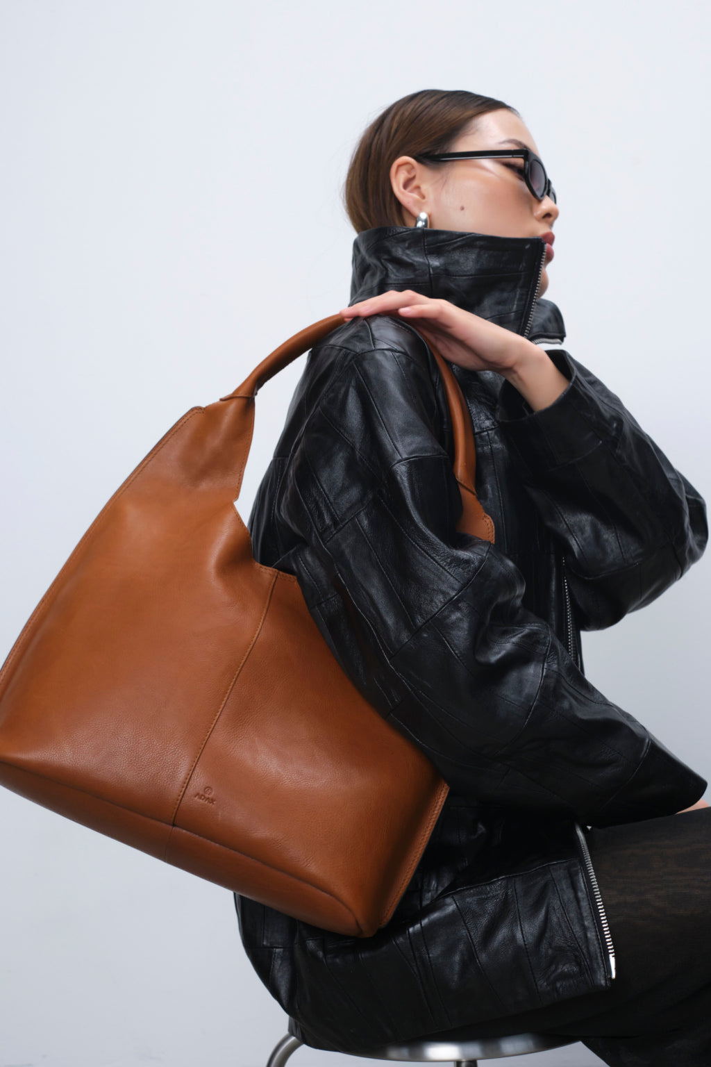 Skinnveske | Romslig | Brun | 20385903  Stine