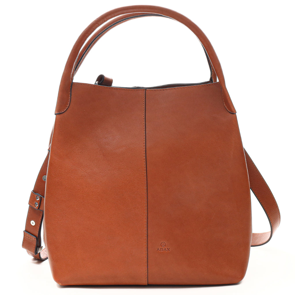 Skulderveske | Skinn | Langreim | Brun | 20795903  Kayla