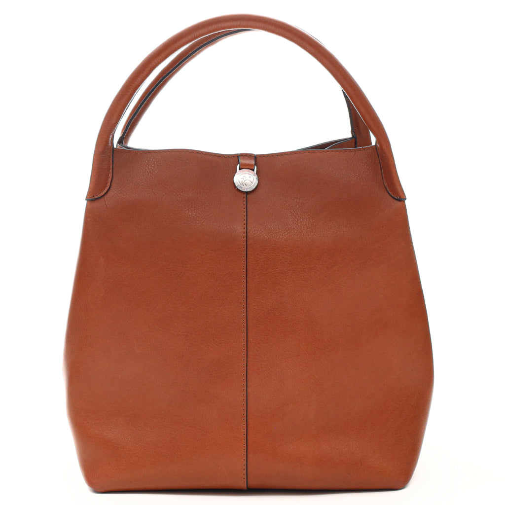 Skulderveske | Skinn | Langreim | Brun | 20795903  Kayla