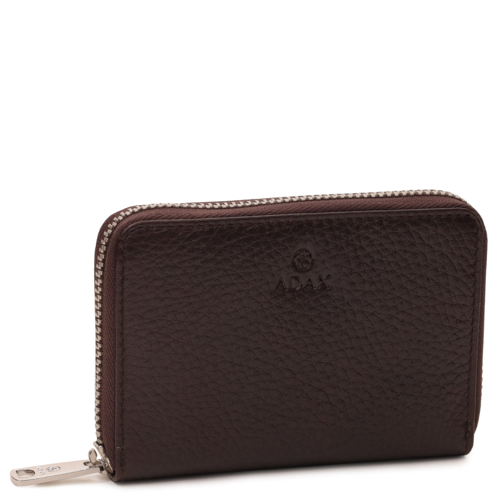 Lommebok | Skinn | mynt rom | Chocolate | 454492 Cormorano Cornelia
