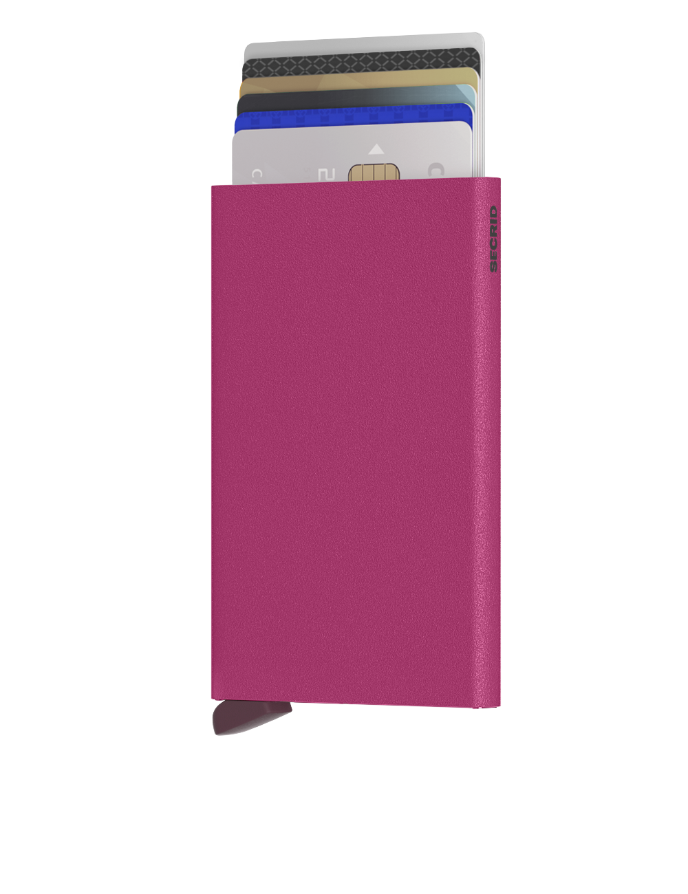 Kortholder  | metal | Rosa | Pop-Up | FRID-Sikker | Cardprotector