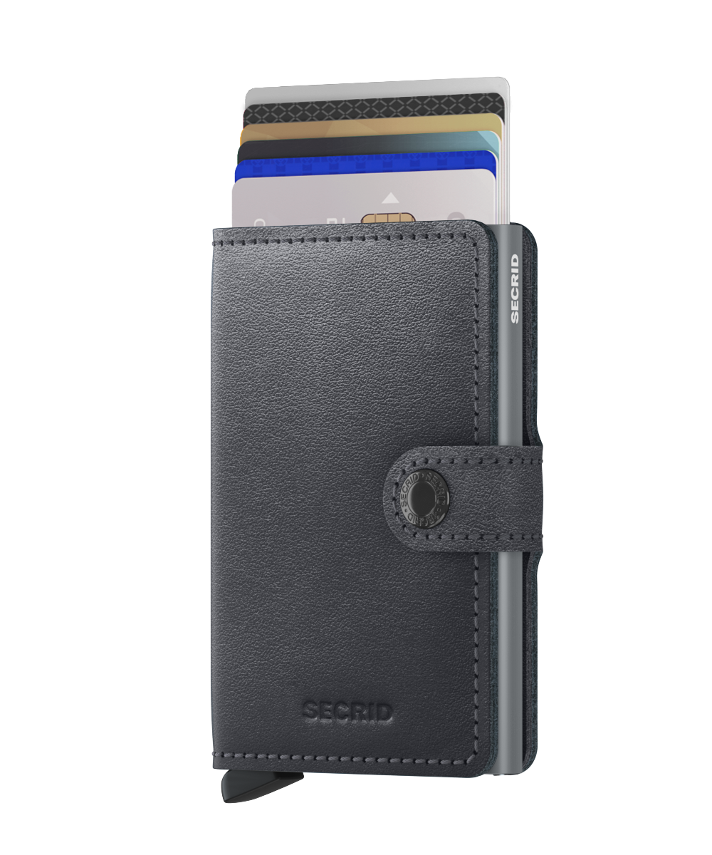 Kortholder | Lommebok | Grå | Pop-Up | Secrid Miniwallet